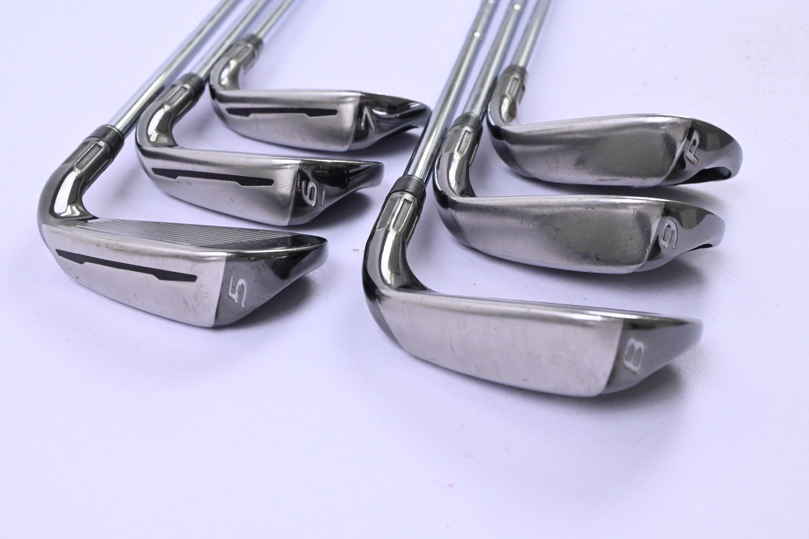 Left Hand Taylormade M2 2016 Irons / 5-PW / Stiff Flex REAX 88 Shafts