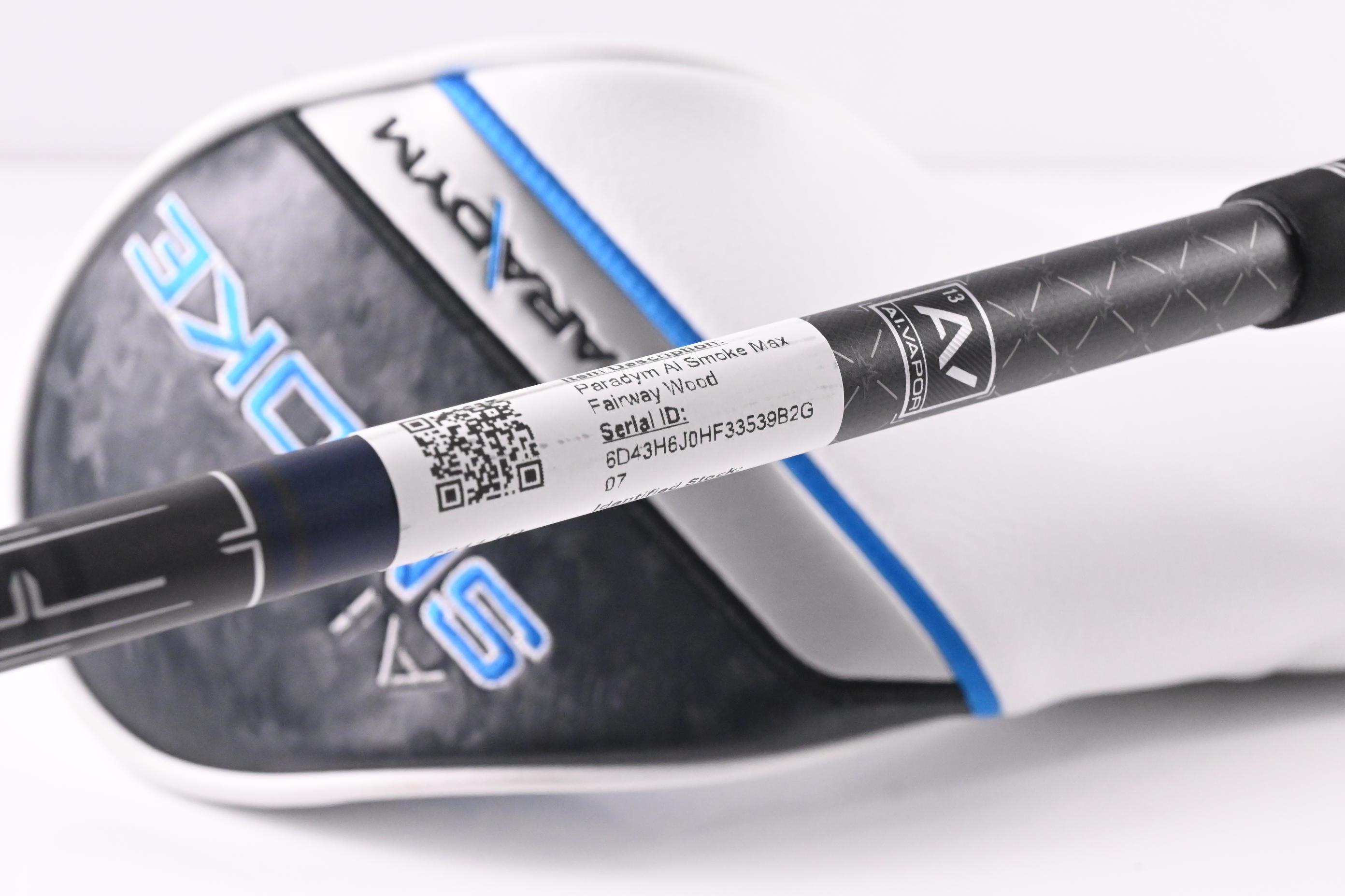 Callaway Paradym Ai Smoke Max #3 Wood / 15 Degree / Regular Flex Tensei AV Blue