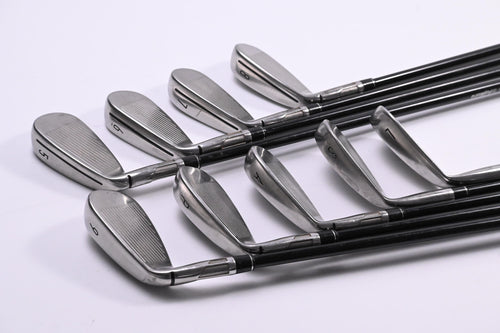 Taylormade Stealth Irons / 4-PW+GW+SW+LW / Stiff Flex Ventus Red 7 Shafts