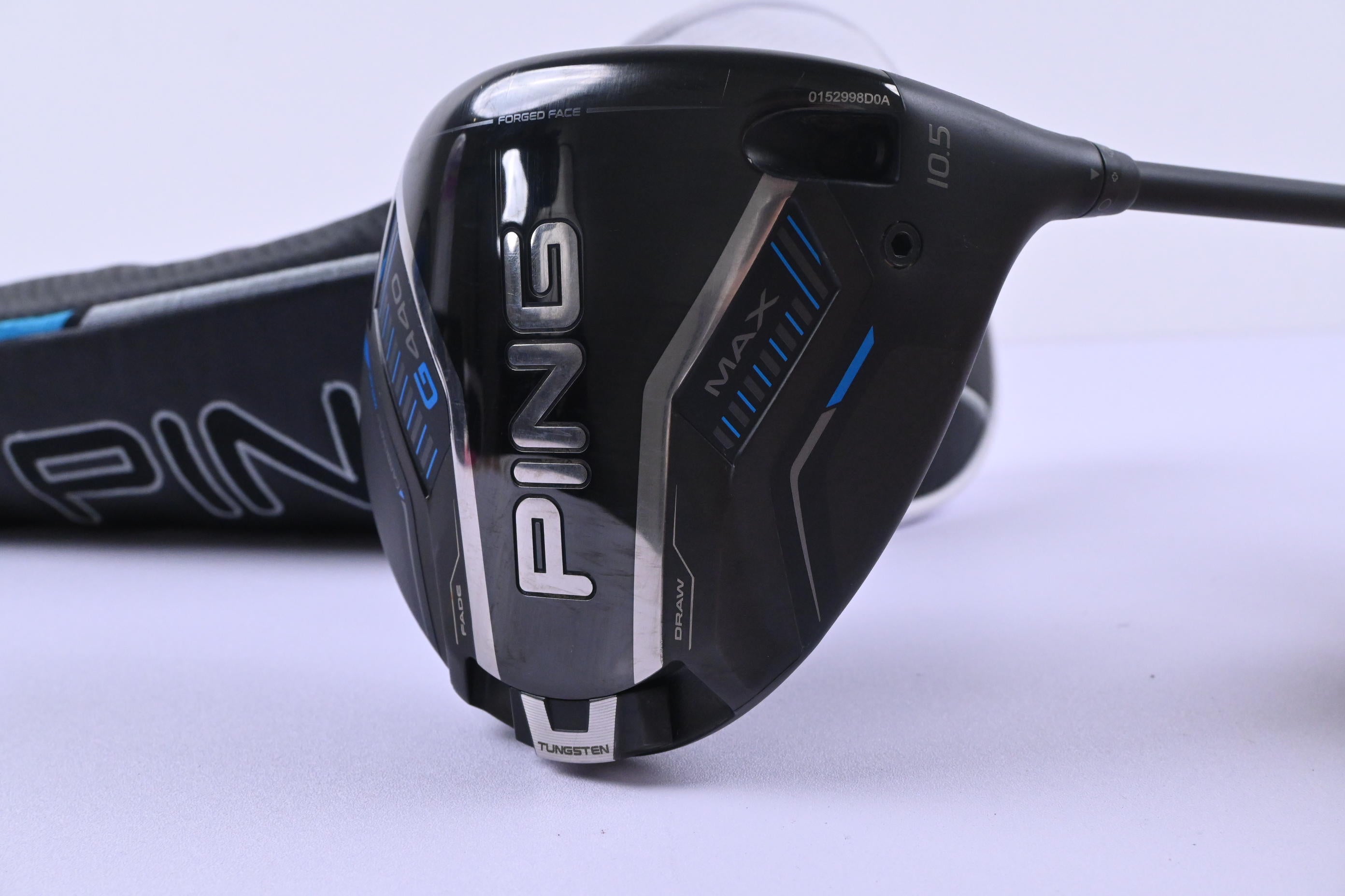 Ping G440 Max Driver / 10.5 Degree / Stiff Flex Ping Alta CB Blue 50 Shaft