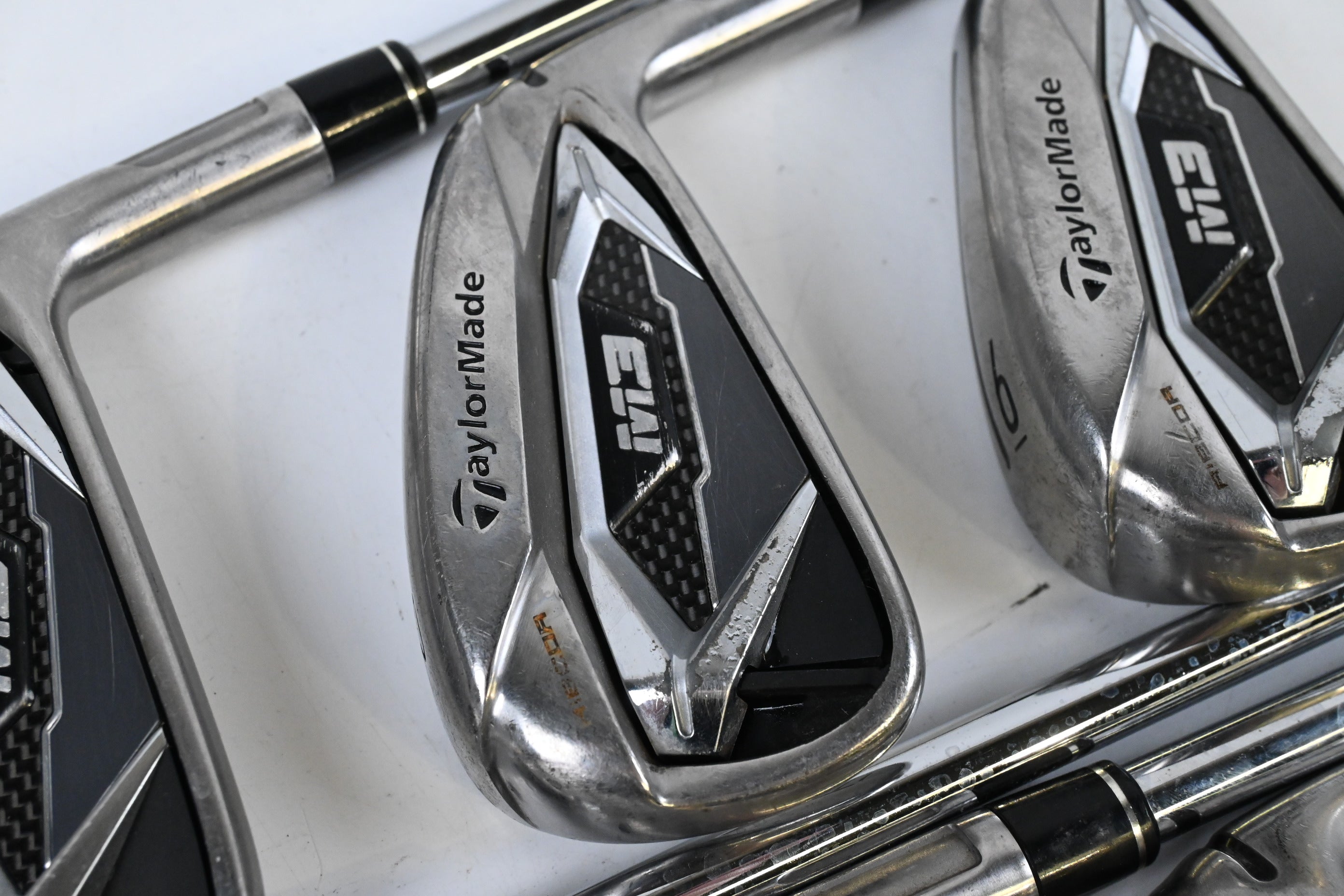 Taylormade M3 Irons / 4-PW / Stiff Flex True Temper XP 100 S300 Shafts