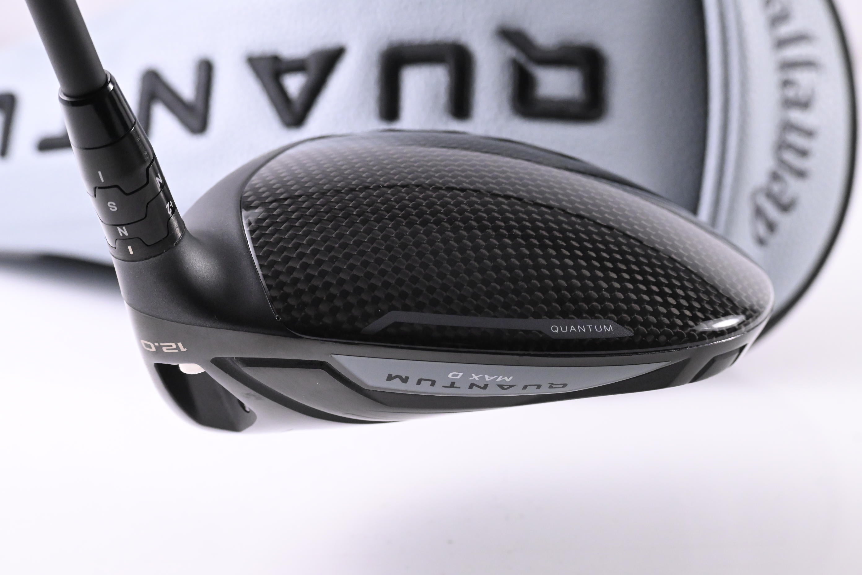 Callaway Quantum Max D Driver / 12 Degree / Regular Flex Vanquish 4 Shaft