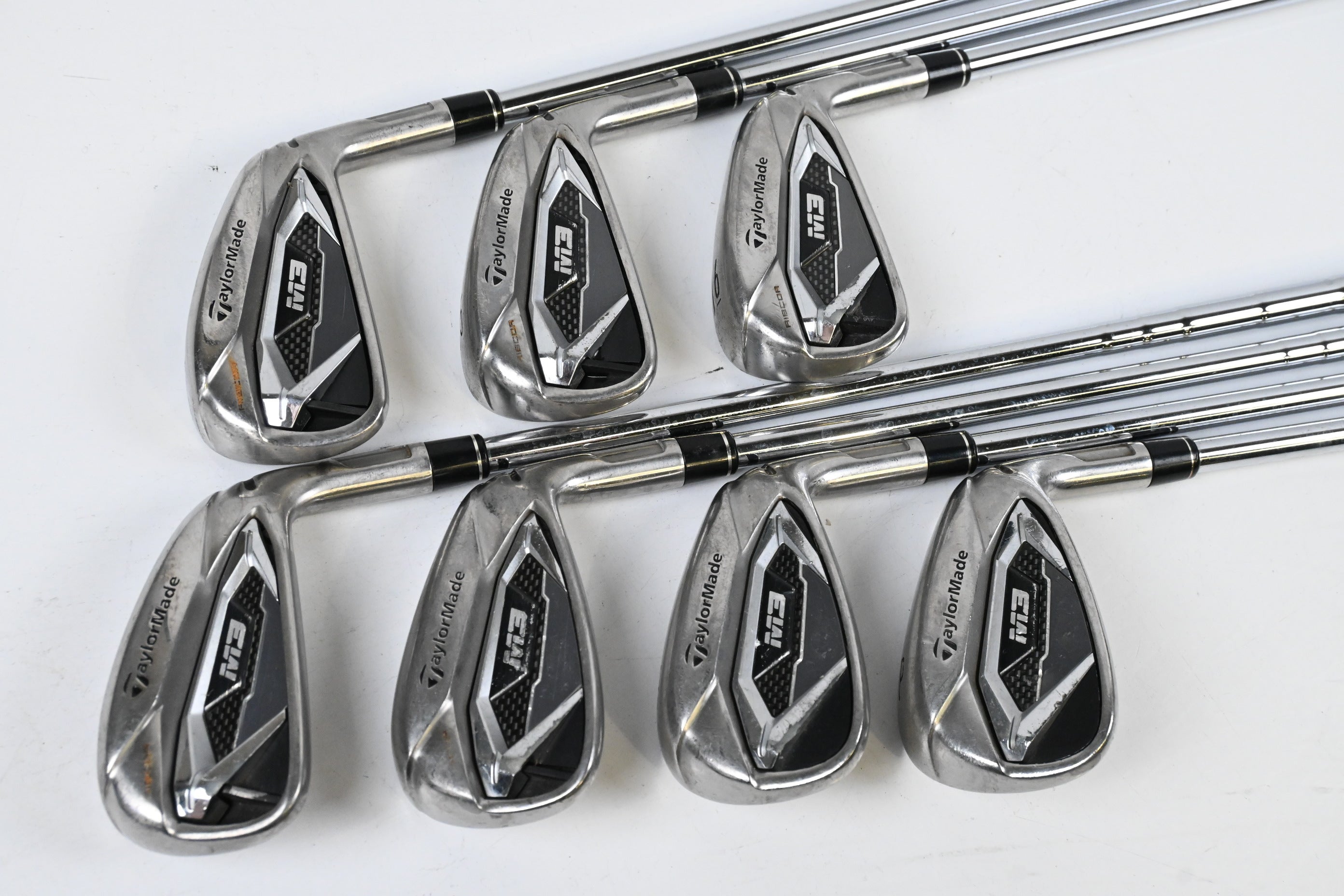 Taylormade M3 Irons / 4-PW / Stiff Flex True Temper XP 100 S300 Shafts