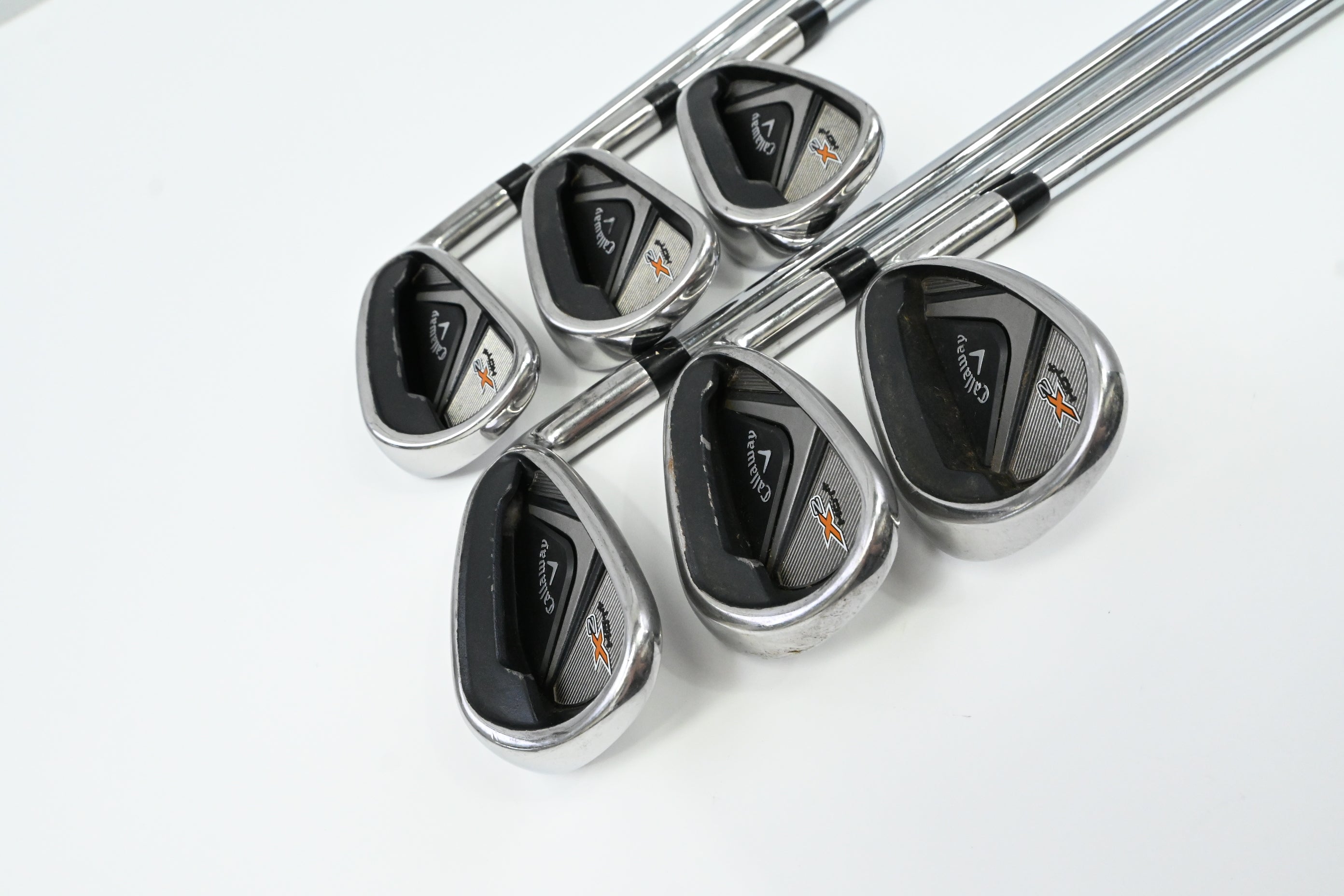 Callaway X2 Hot+ Irons / 6-PW+SW / Regular Flex Callaway X2 Hot+ Shafts