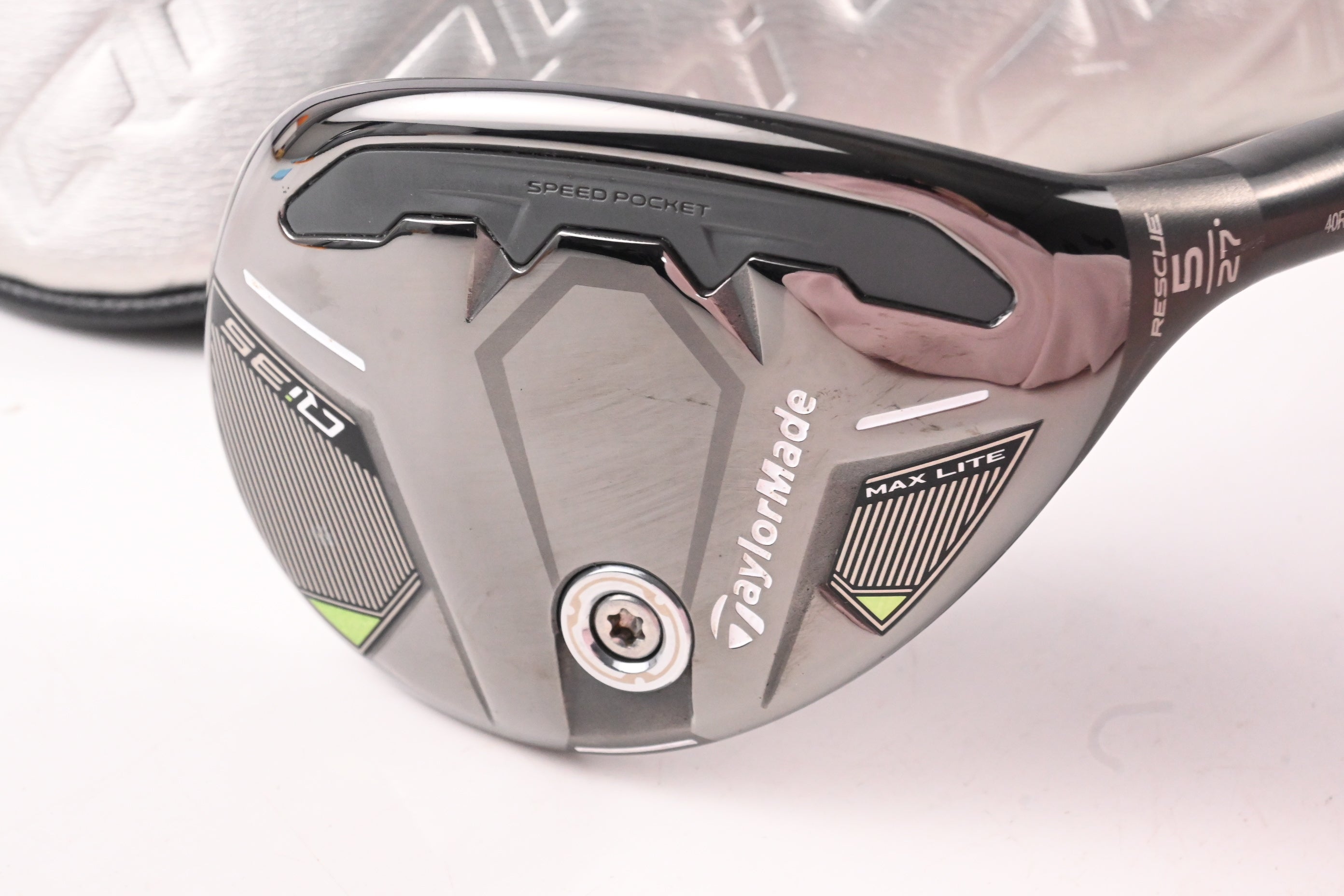 Taylormade Qi35 Max Lite #5 Hybrid / 27 Degree / Senior Flex Vanquish 5 Shaft