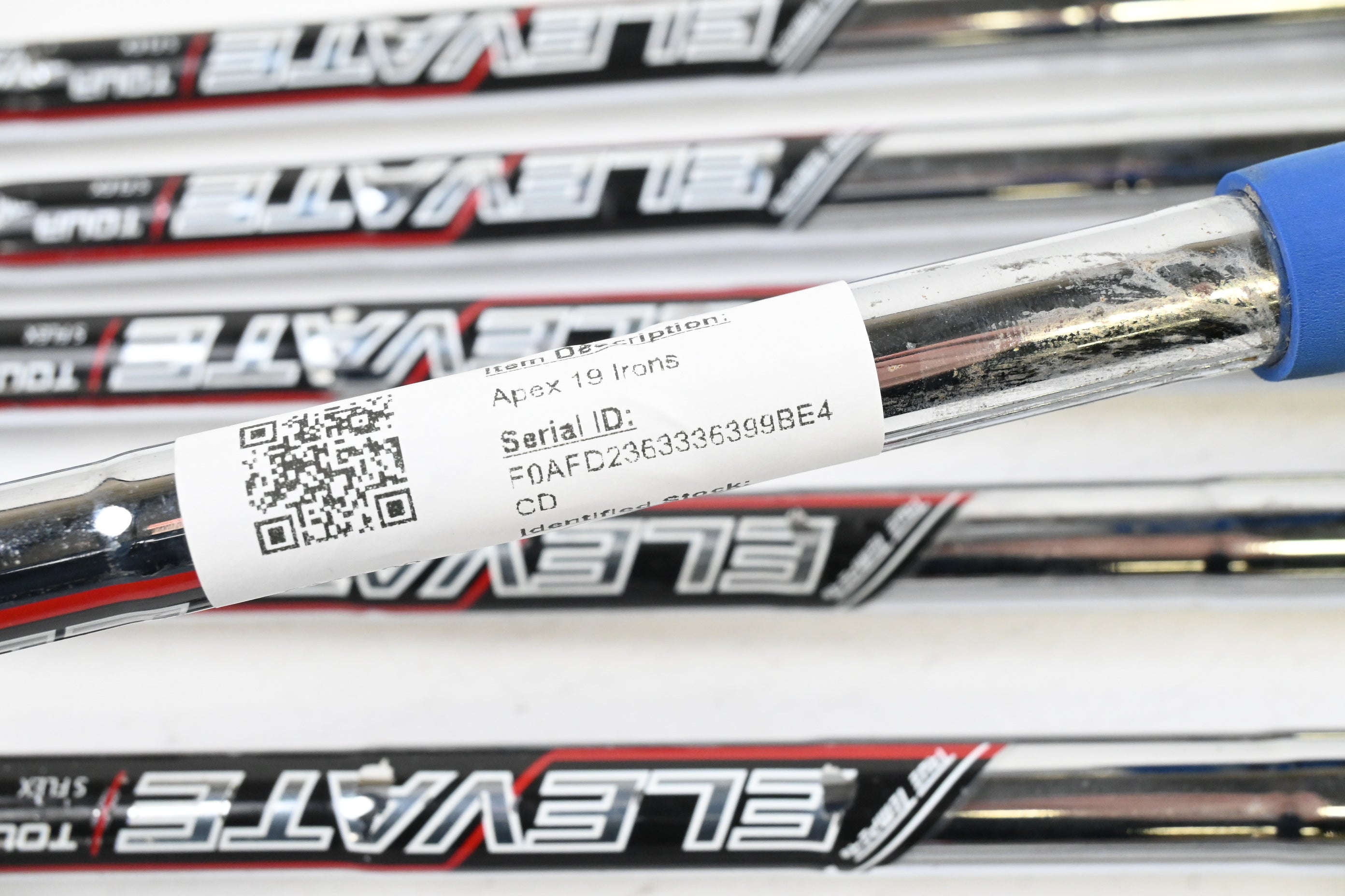 Callaway Apex 19 Irons / 4-PW / Stiff Flex Elevate Tour Pro Shafts