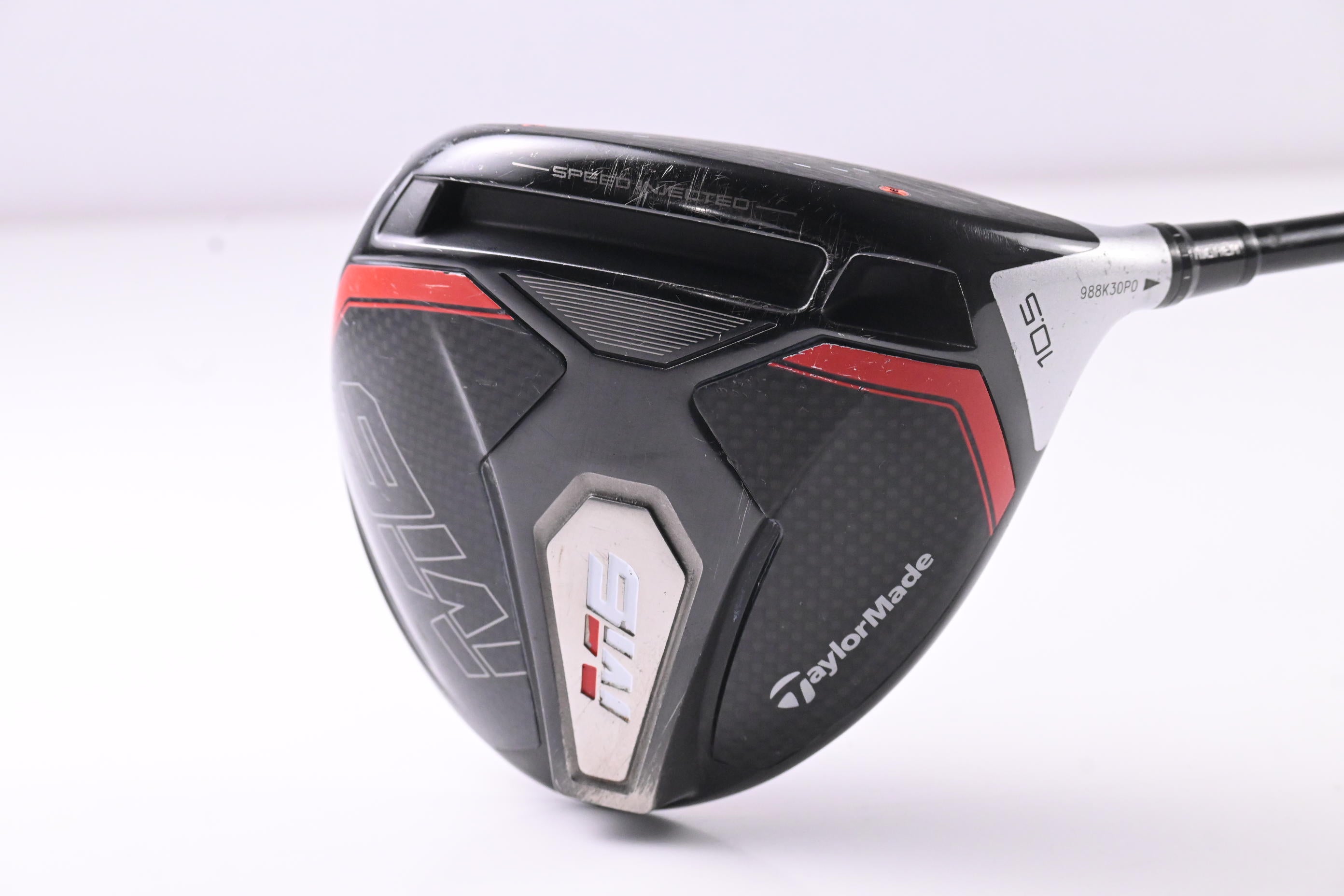 Taylormade M6 Driver / 10.5 Degree / Regular Flex Fujikura Atmos Orange 5 Shaft