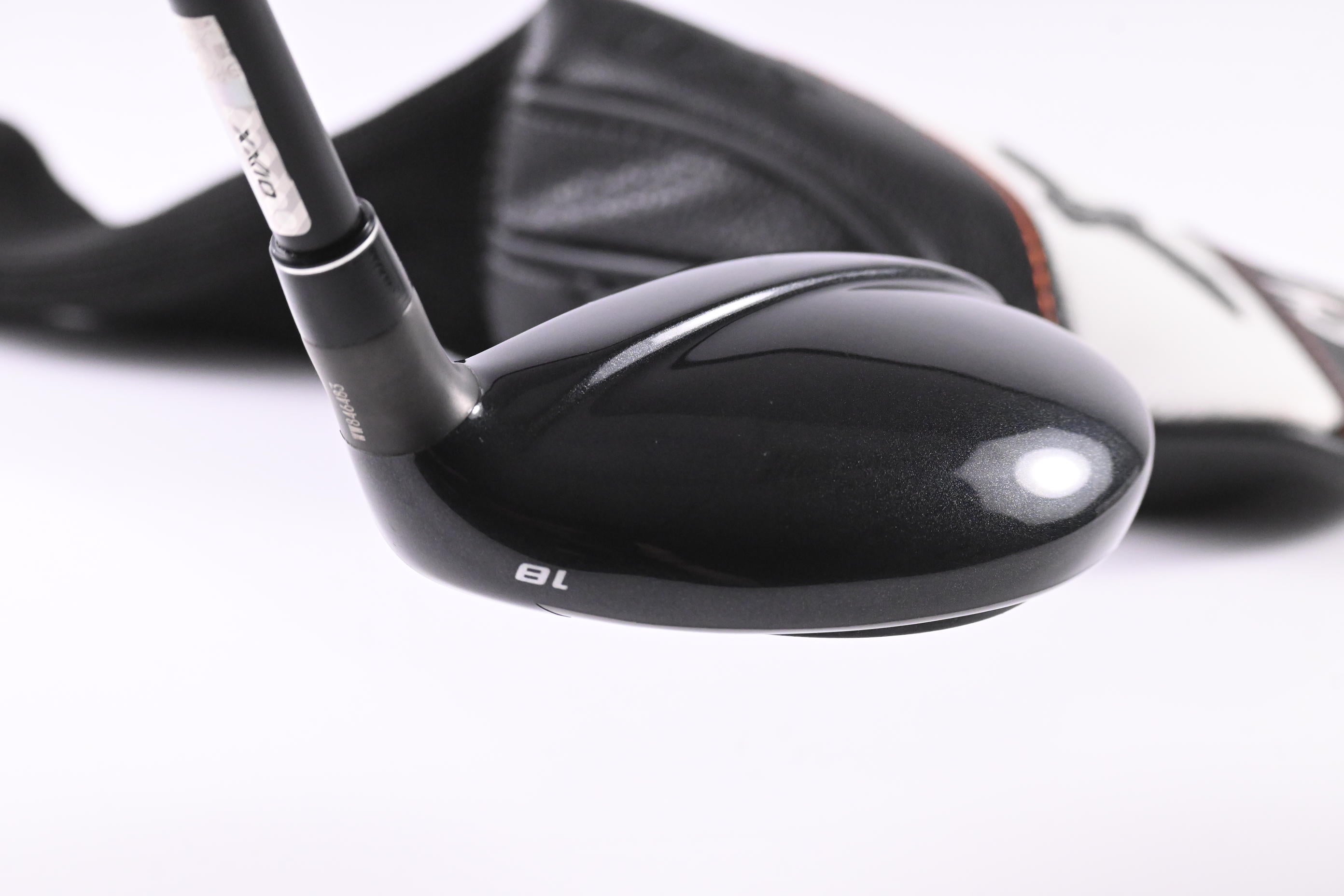 XXIO X Black #3 Hybrid / 18 Degree / Stiff Flex Miyazaki AX-1 55 Shaft
