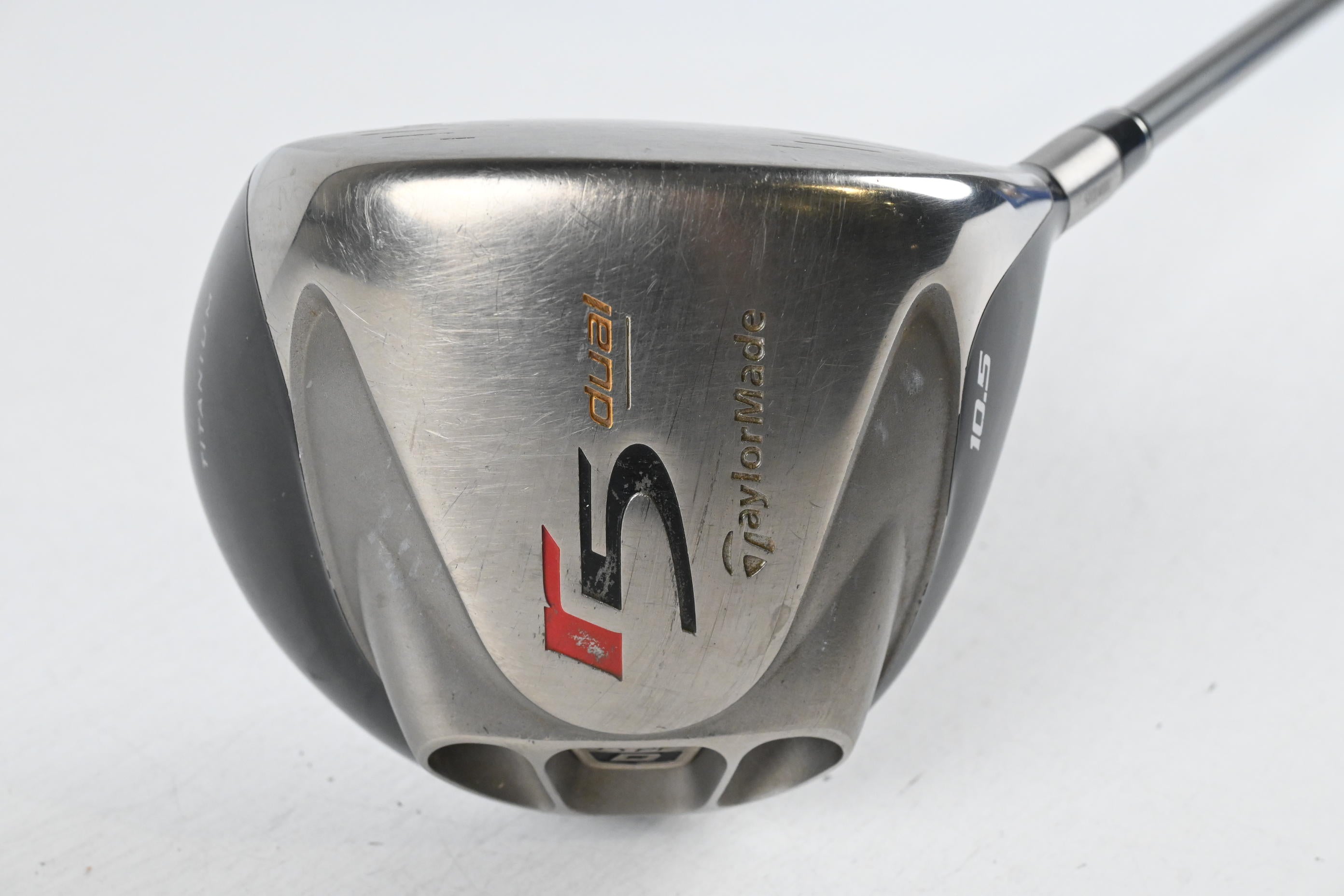 Taylormade R5 Dual Driver / 10.5 Degree / Stiff Flex Taylormade M.A.S.2 55 Shaft