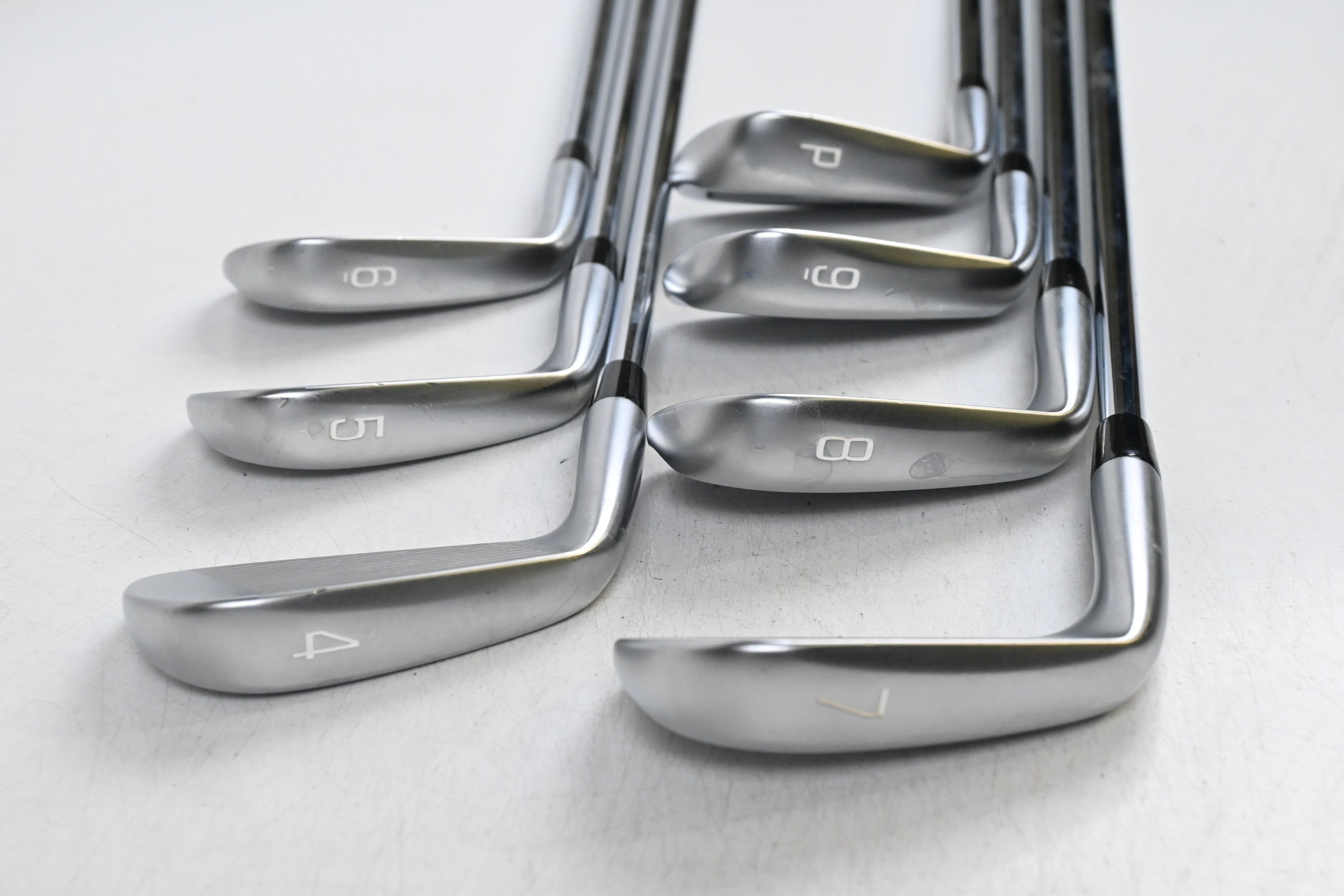 Mizuno Pro S-3 Irons / 4-PW / Stiff Flex Project X Rifle Shafts