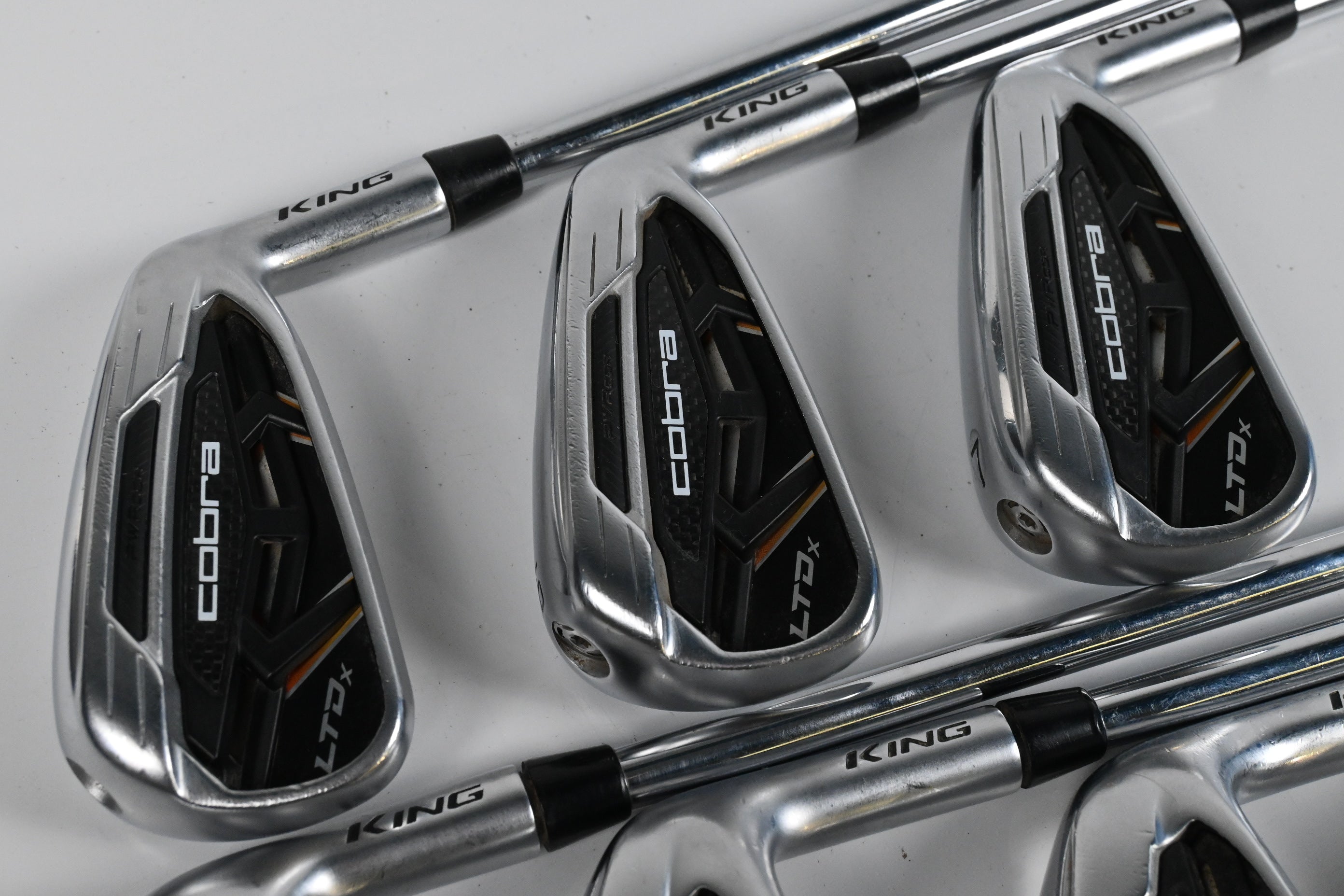 Cobra LTDx Irons / 5-PW+GW / Regular Flex KBS Tour 90 Shafts
