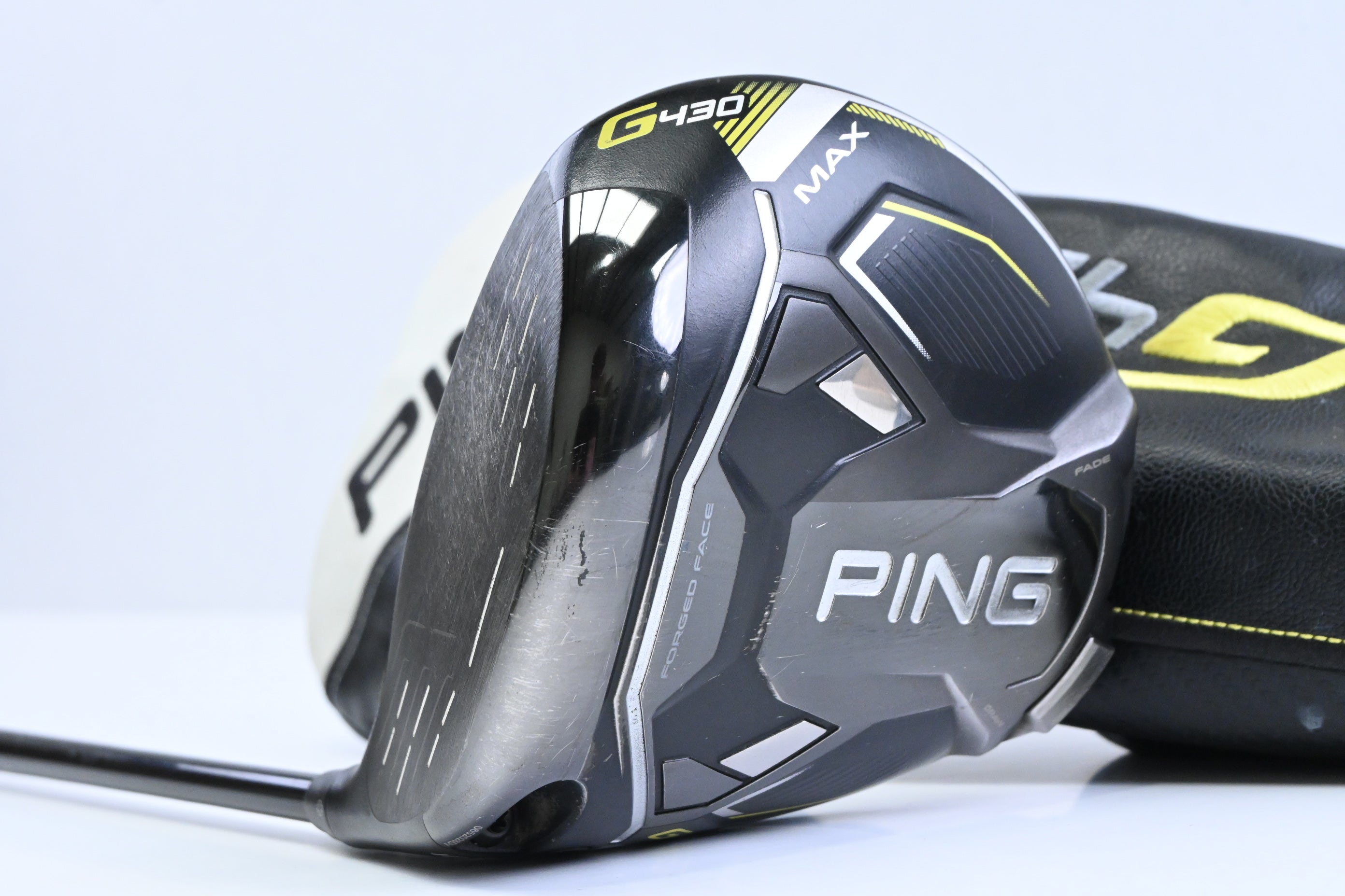 Left Hand Ping G430 Max Driver / 10.5 Degree / Stiff Flex HZRDUS Smoke Red RDX