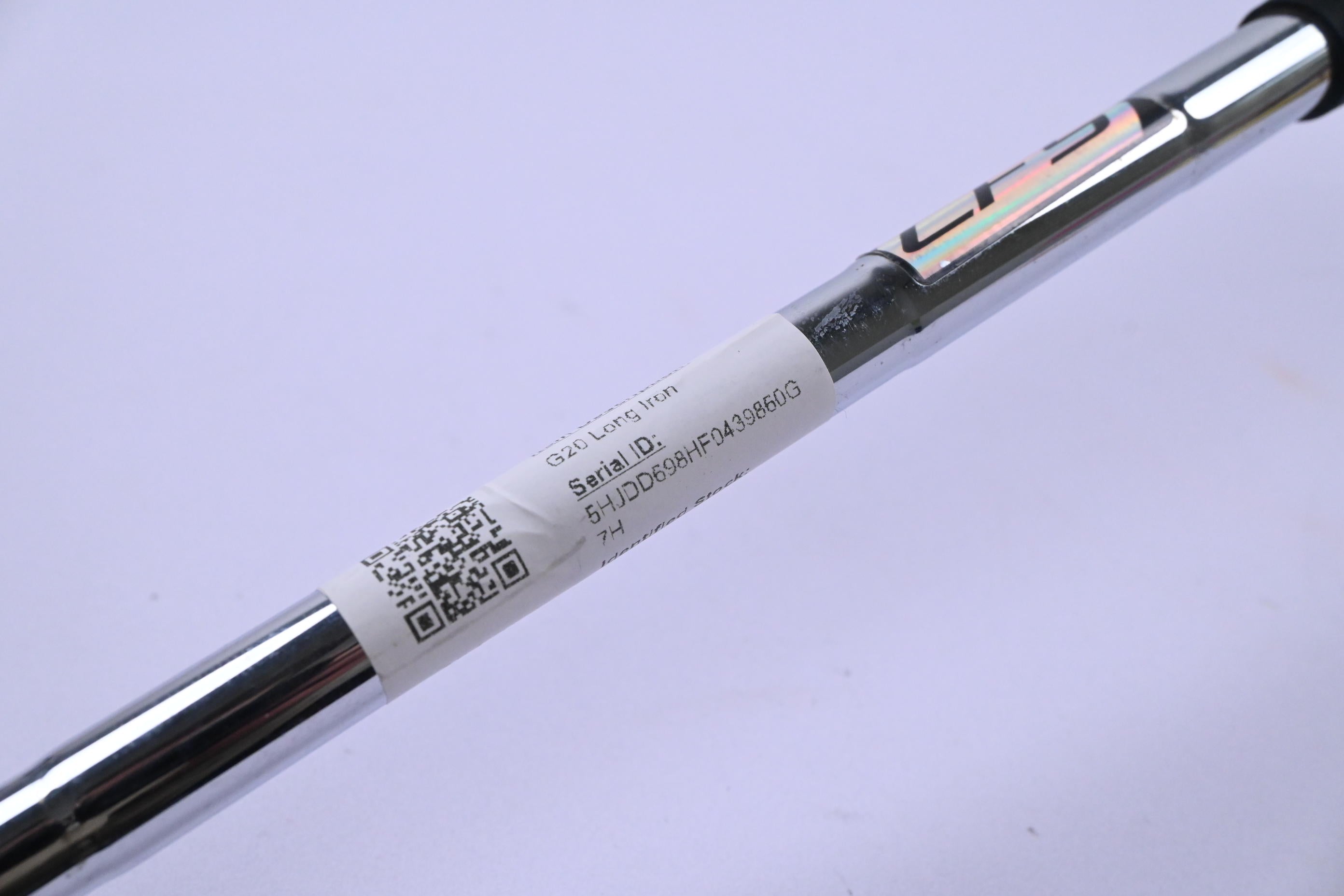 Ping G20 #4 Iron / 23 Degree / Yellow Dot / Regular Flex Ping CFS Shaft