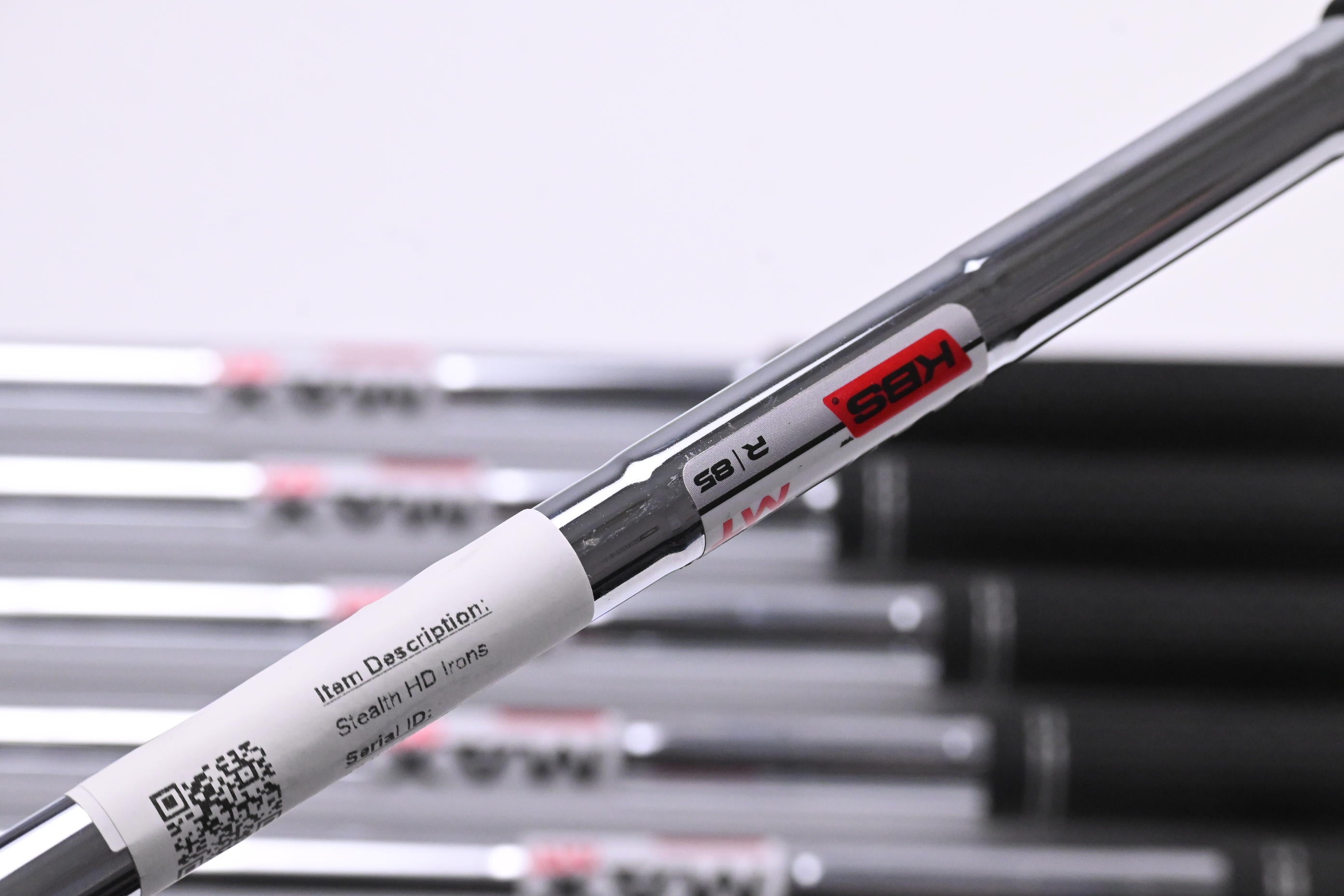 Taylormade Stealth HD Irons / 5-PW / Regular Flex KBS MAX MT 85 Steel Shafts