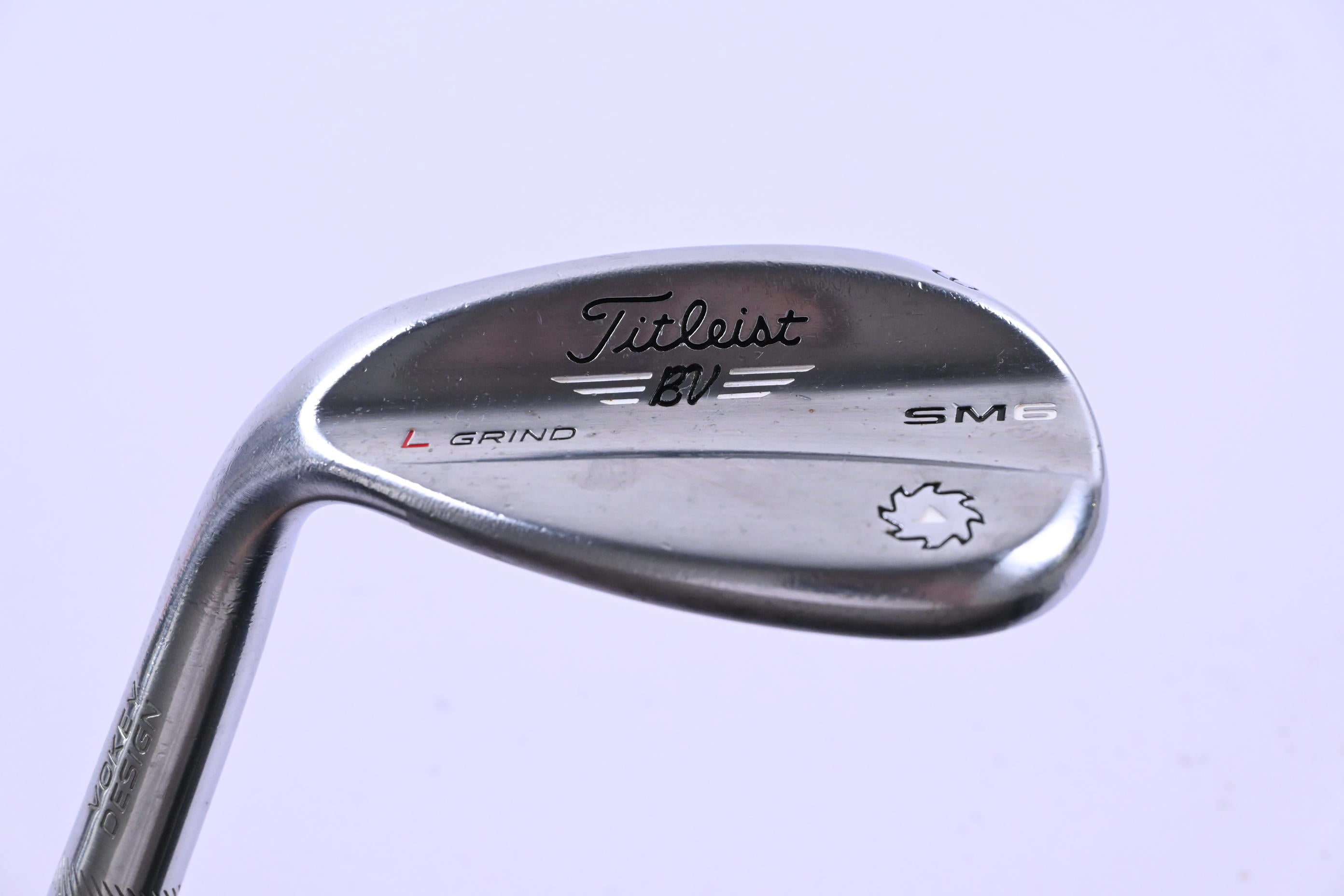 Left Hand Titleist Vokey SM6 Lob Wedge / 60 Degree / Wedge Flex Vokey Design SM6