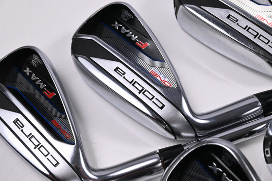 Left Hand Cobra F-Max Superlite Irons / 5-PW+GW / Regular Flex True Temper One
