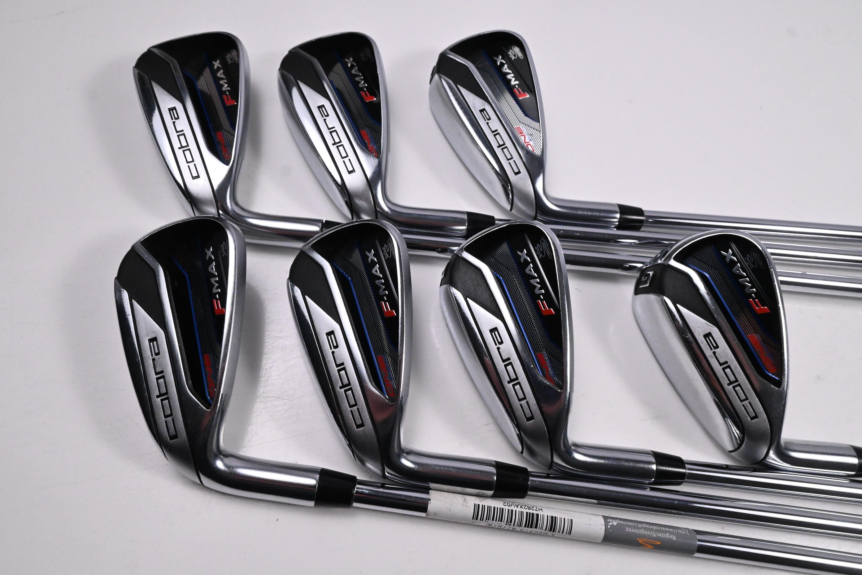 Left Hand Cobra F-Max Superlite Irons / 5-PW+GW / Regular Flex True Temper One