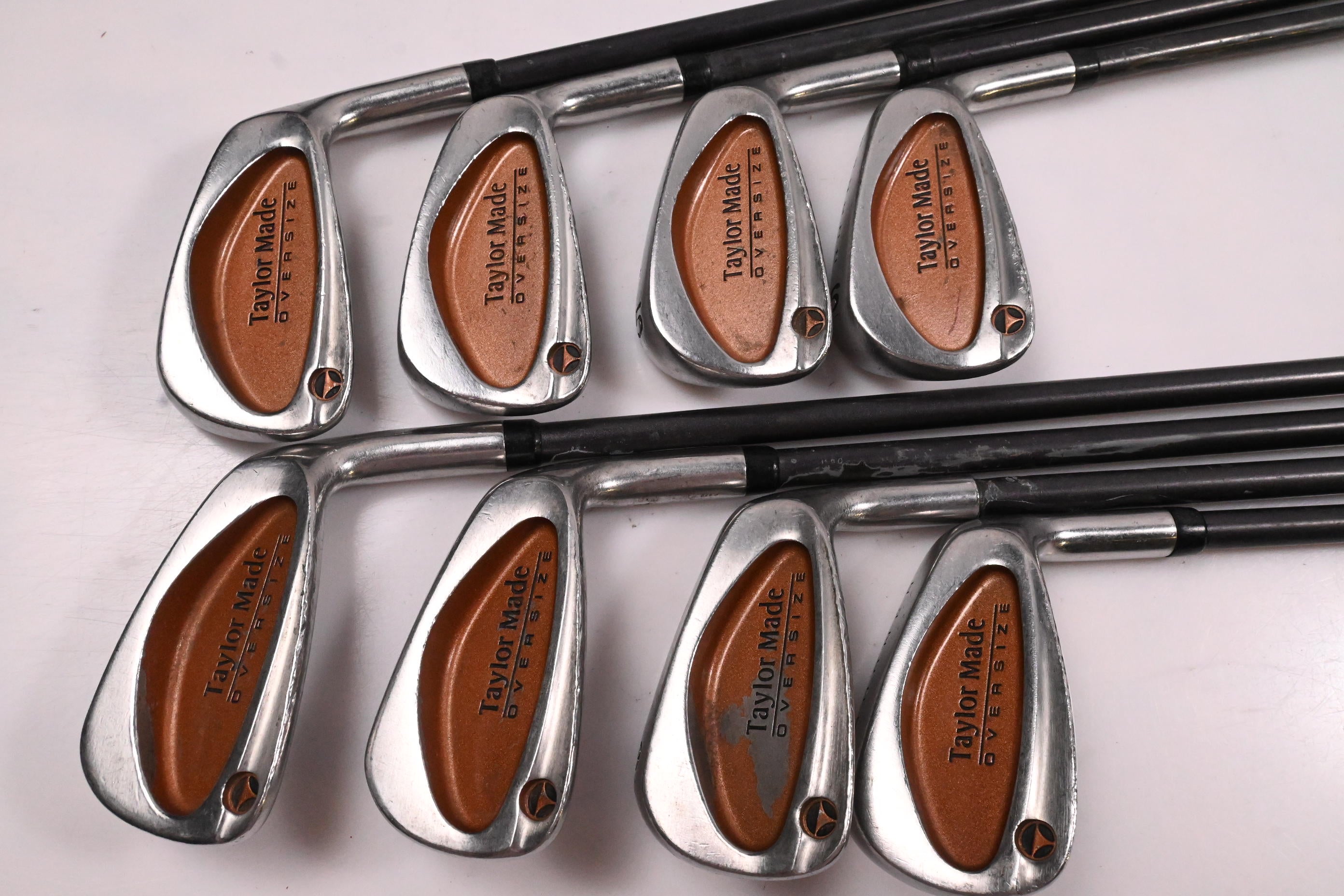 Taylormade Burner Oversize Irons / 3-PW / Stiff Flex Taylormade Bubble 90