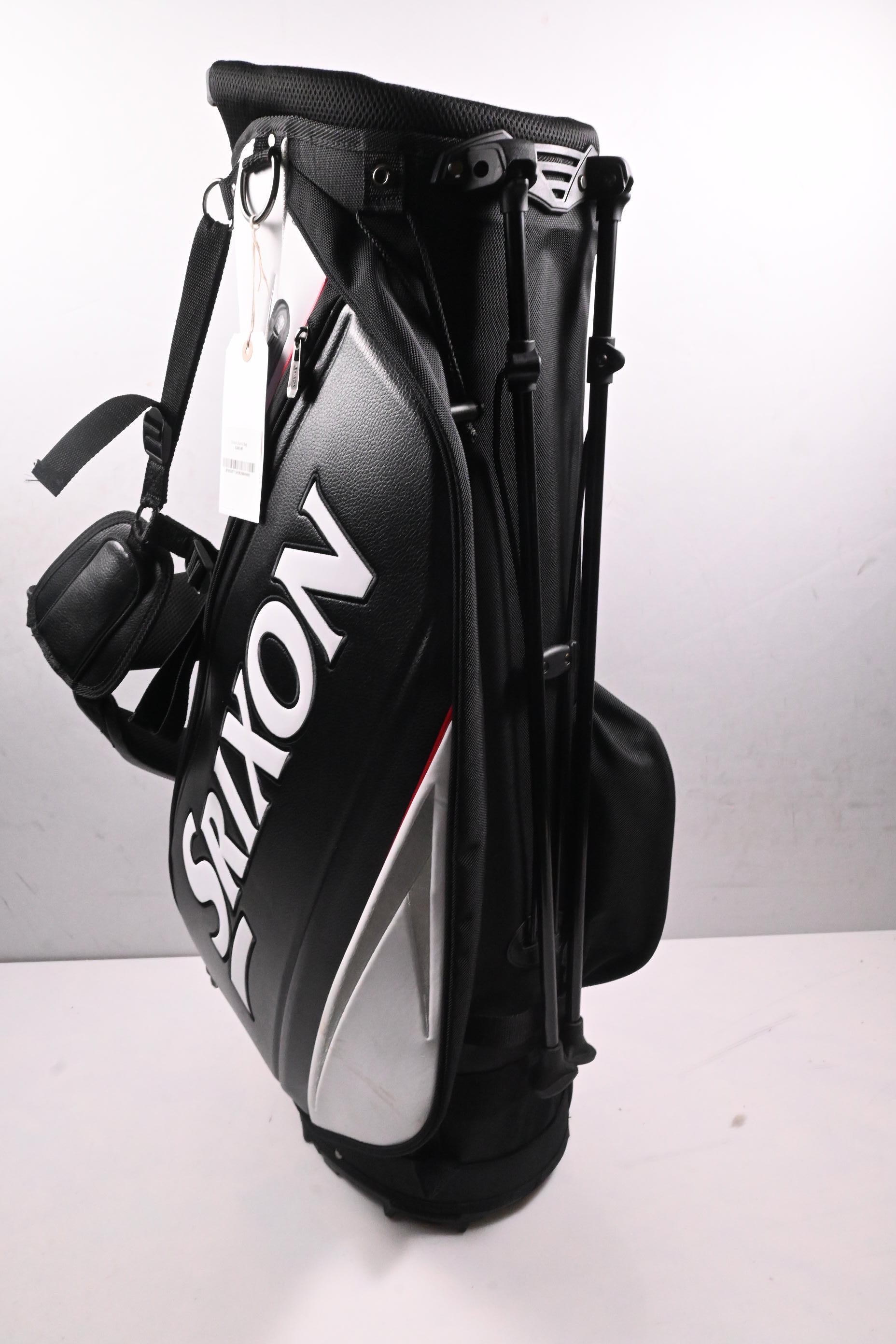 Srixon Tour Stand Bag / 5-Way Divider / Black, White, Red