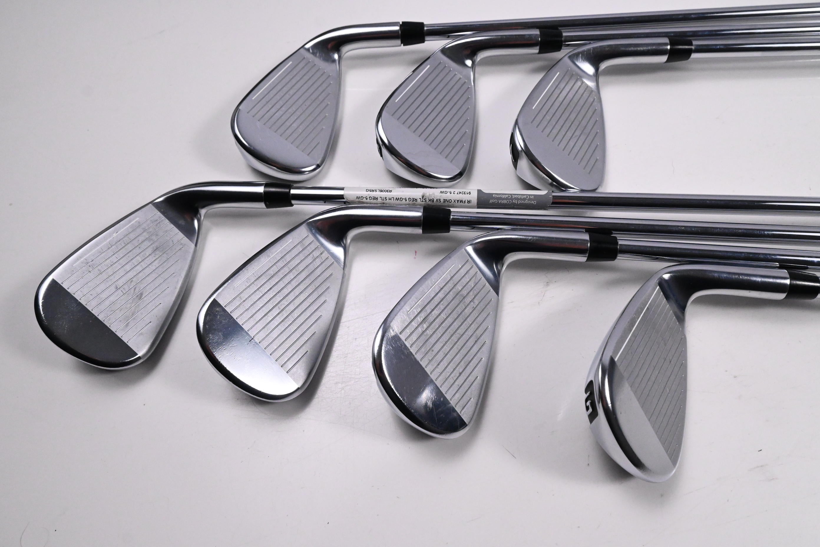 Left Hand Cobra F-Max Superlite Irons / 5-PW+GW / Regular Flex True Temper One