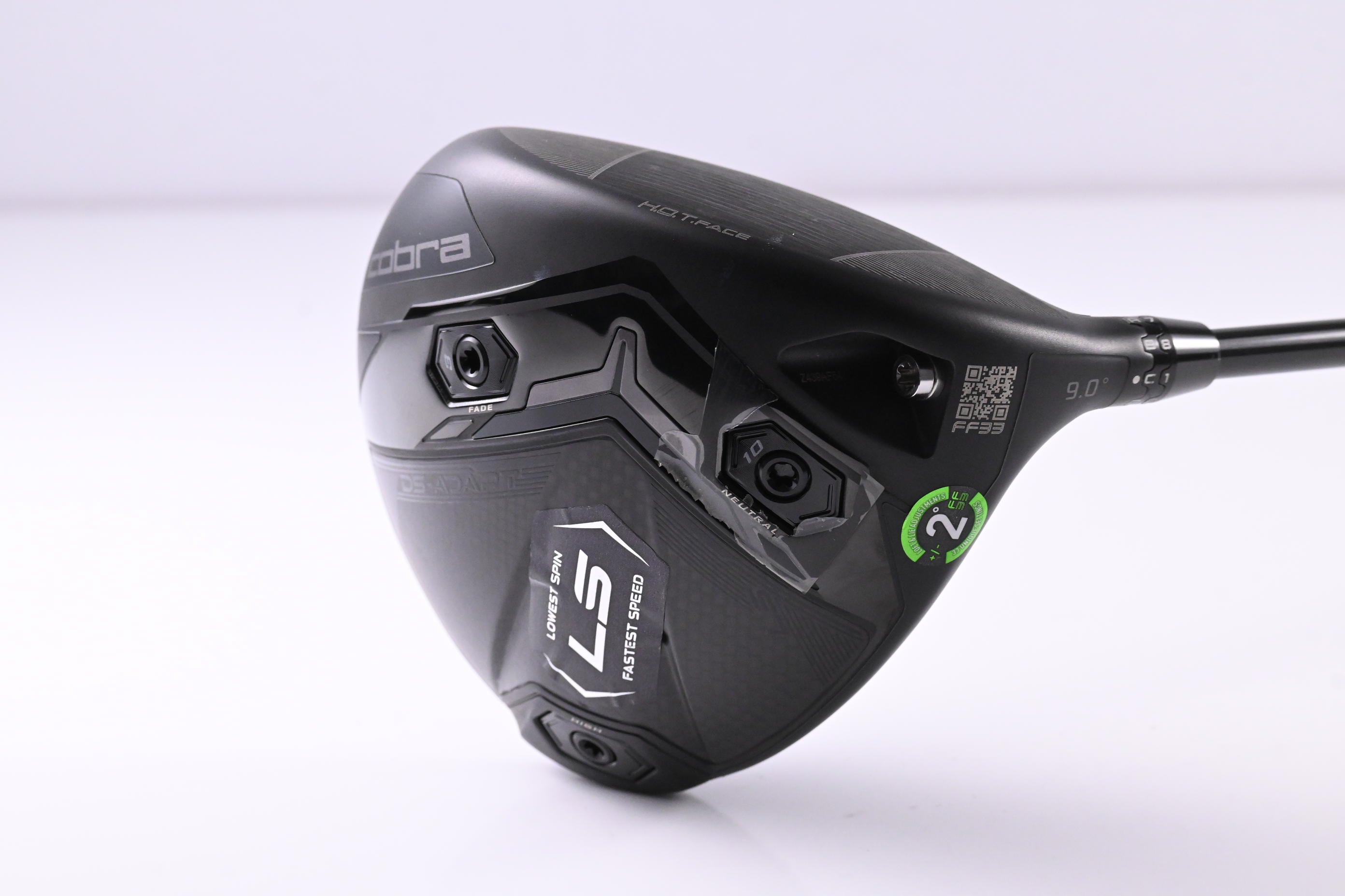 Cobra DS-Adapt LS Driver / 9 Degree / X-Flex Project X Denali Black 60 Shaft