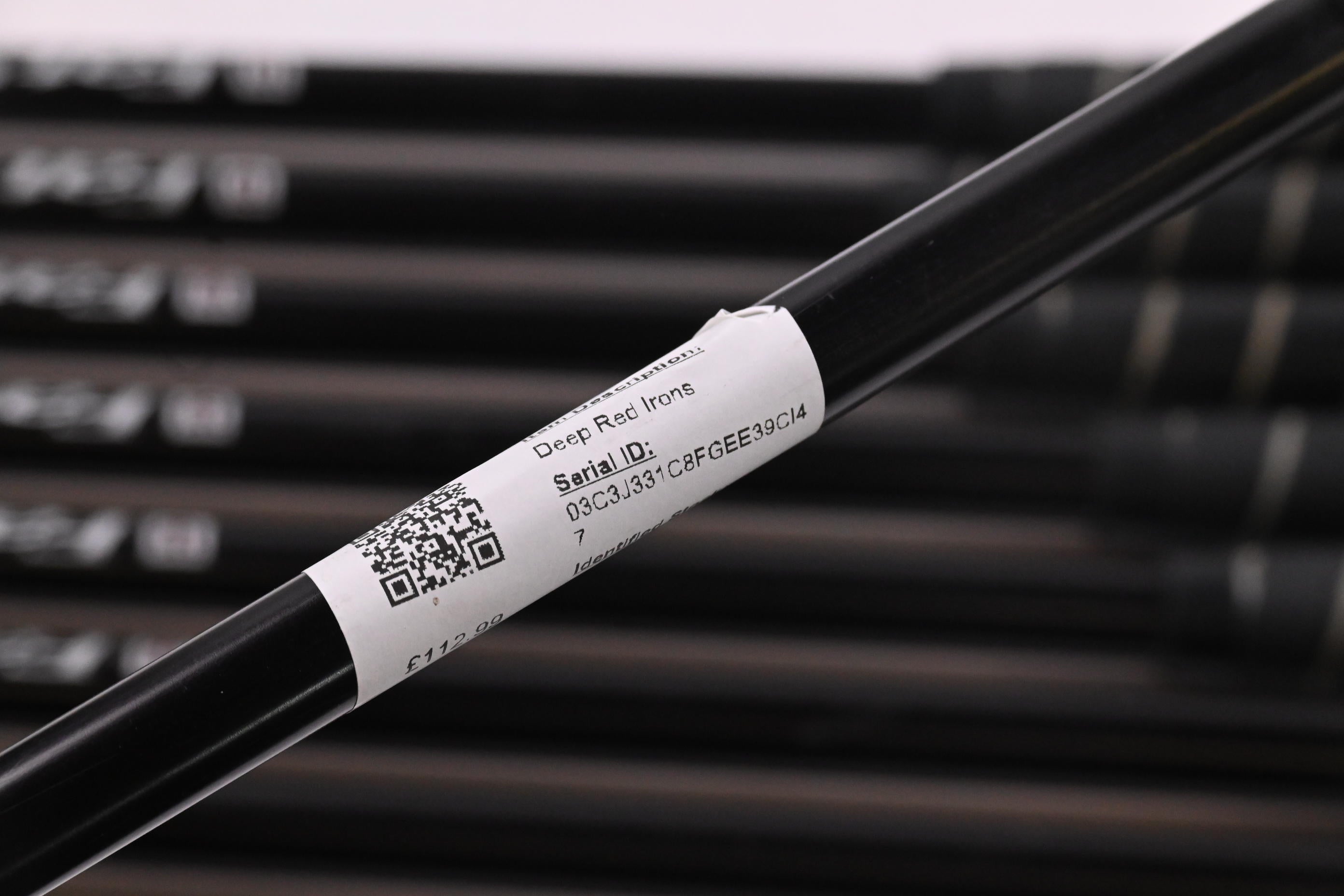 Wilson Deep Red Irons / 3-PW+SW / Senior Flex Wilson Fat Shafts