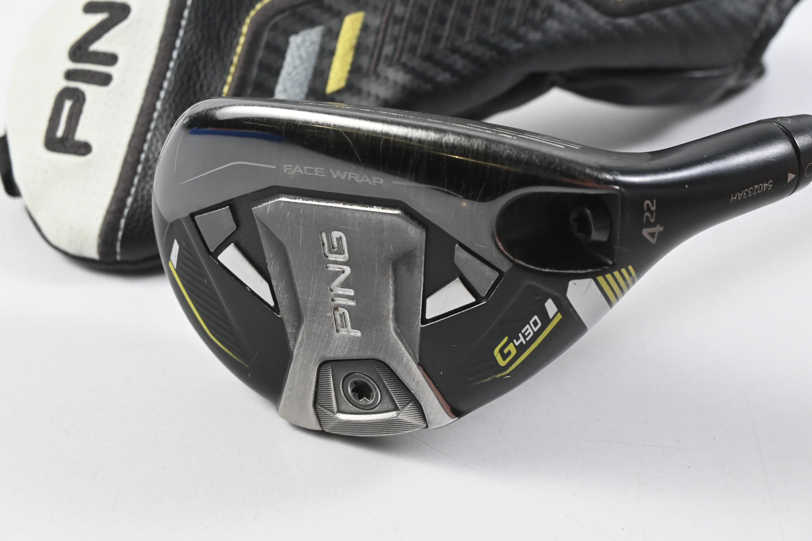 Ping G430 #4 Hybrid / 22 Degree / Stiff Flex Ping Tour Chrome 2.0 65 Shaft