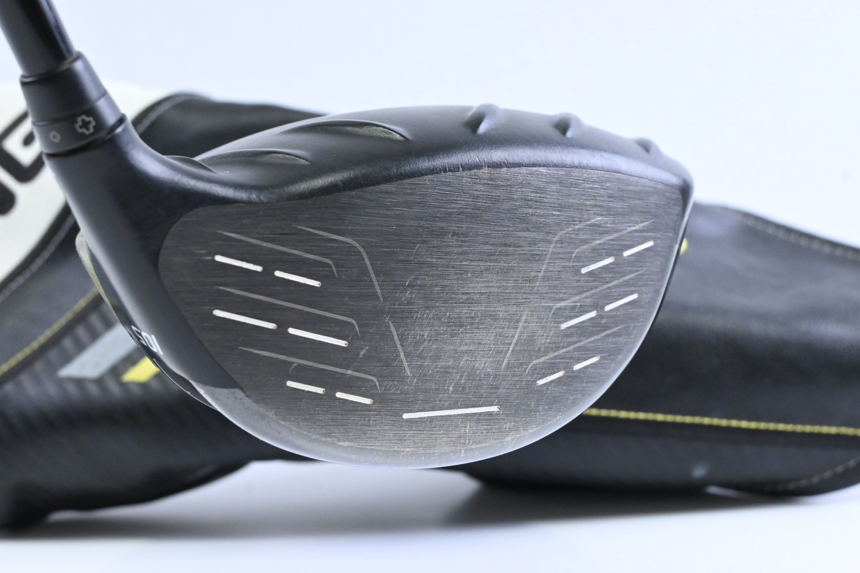 Left Hand Ping G430 Max Driver / 10.5 Degree / Stiff Flex HZRDUS Smoke Red RDX
