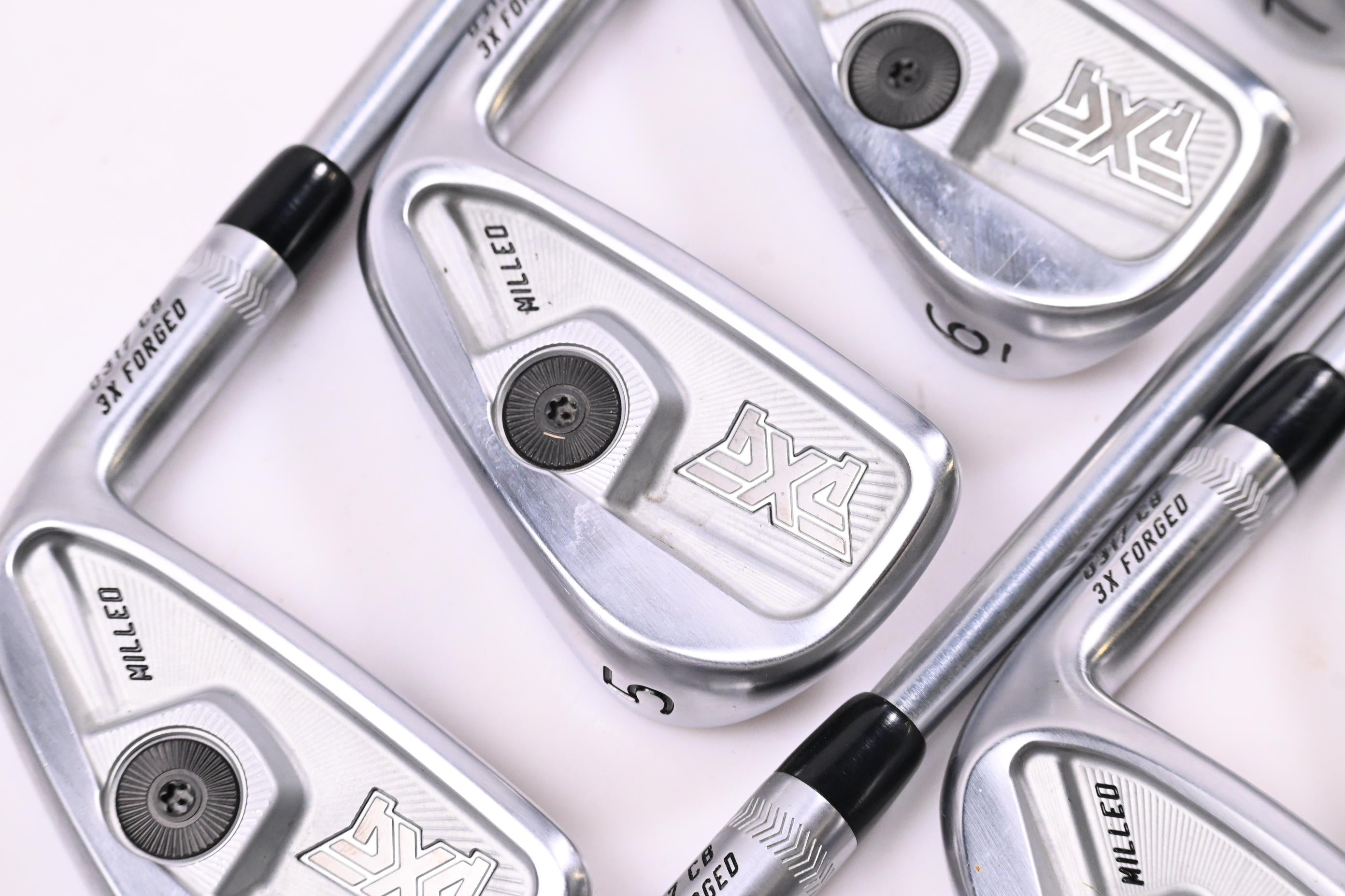 PXG 0317 CB Milled Irons / 4-PW+GW / X-Flex Project X IO 115 Shafts