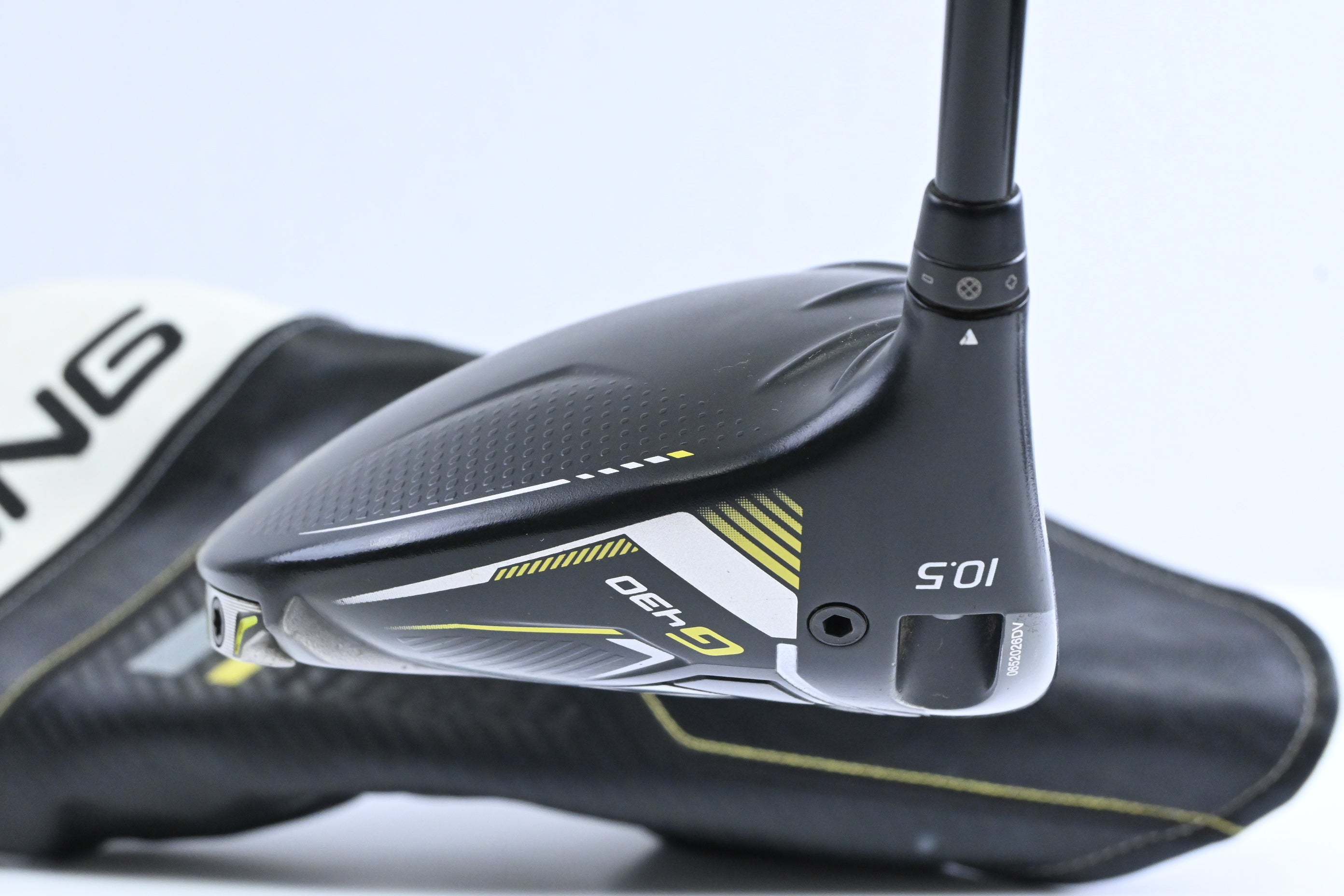 Left Hand Ping G430 Max Driver / 10.5 Degree / Stiff Flex HZRDUS Smoke Red RDX