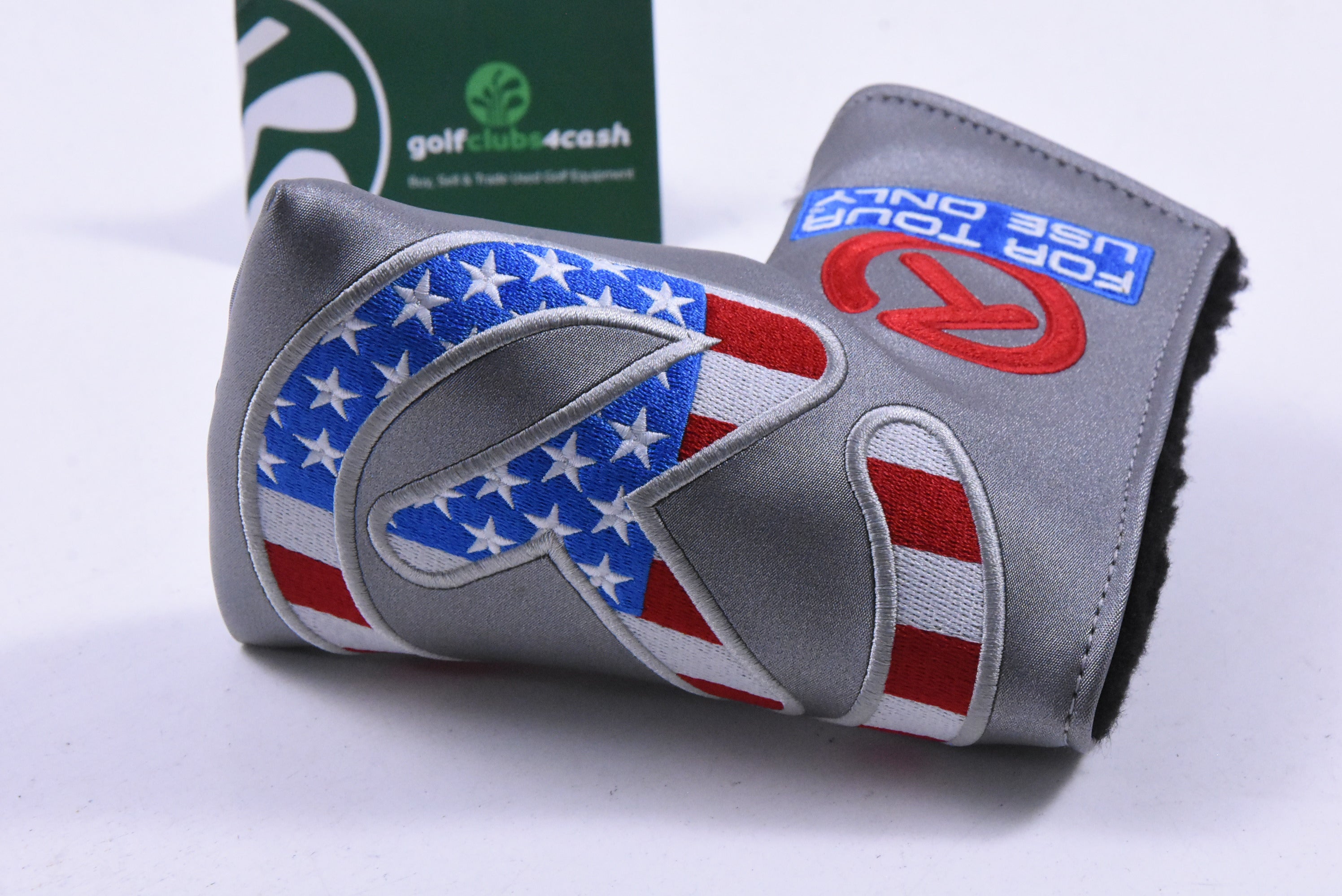 Scotty Cameron Circle T Industrial USA Putter Cover / Mid-Mallet / Silver