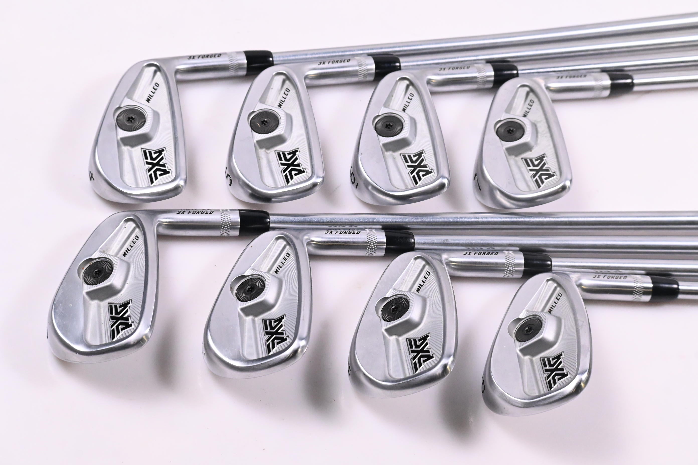 PXG 0317 CB Milled Irons / 4-PW+GW / X-Flex Project X IO 115 Shafts