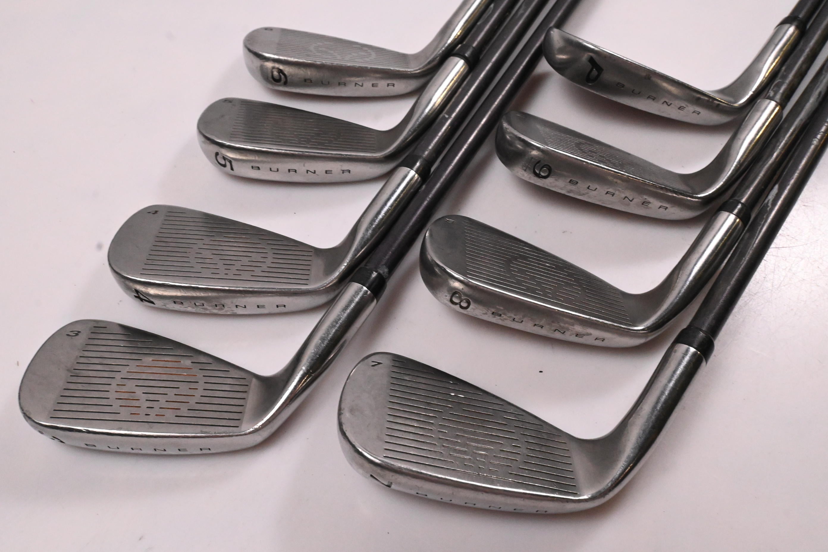 Taylormade Burner Oversize Irons / 3-PW / Stiff Flex Taylormade Bubble 90