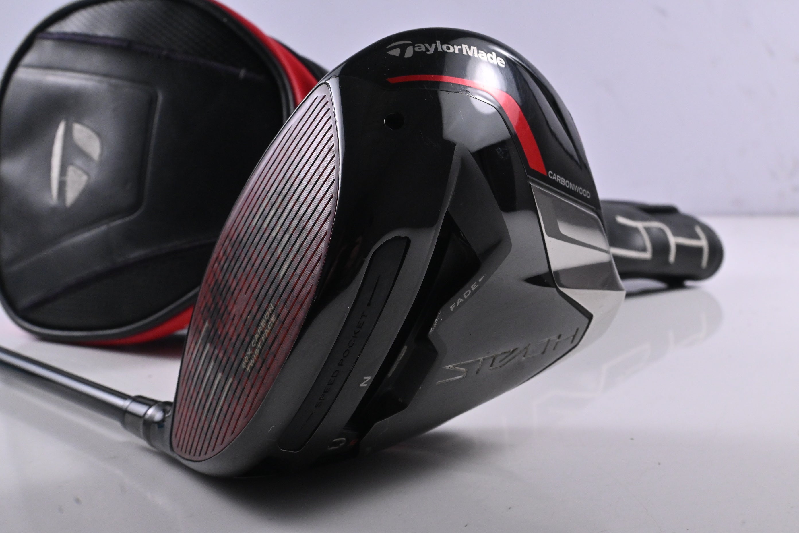 Left Hand Taylormade Stealth Plus Driver / 9 Degree / Regular Flex HZRDUS Smoke