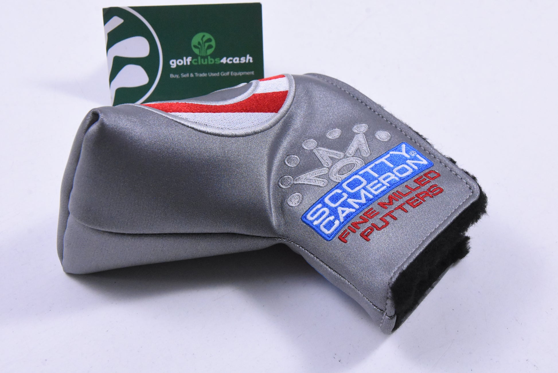 Scotty Cameron Circle T Industrial USA Putter Cover / Mid-Mallet / Silver