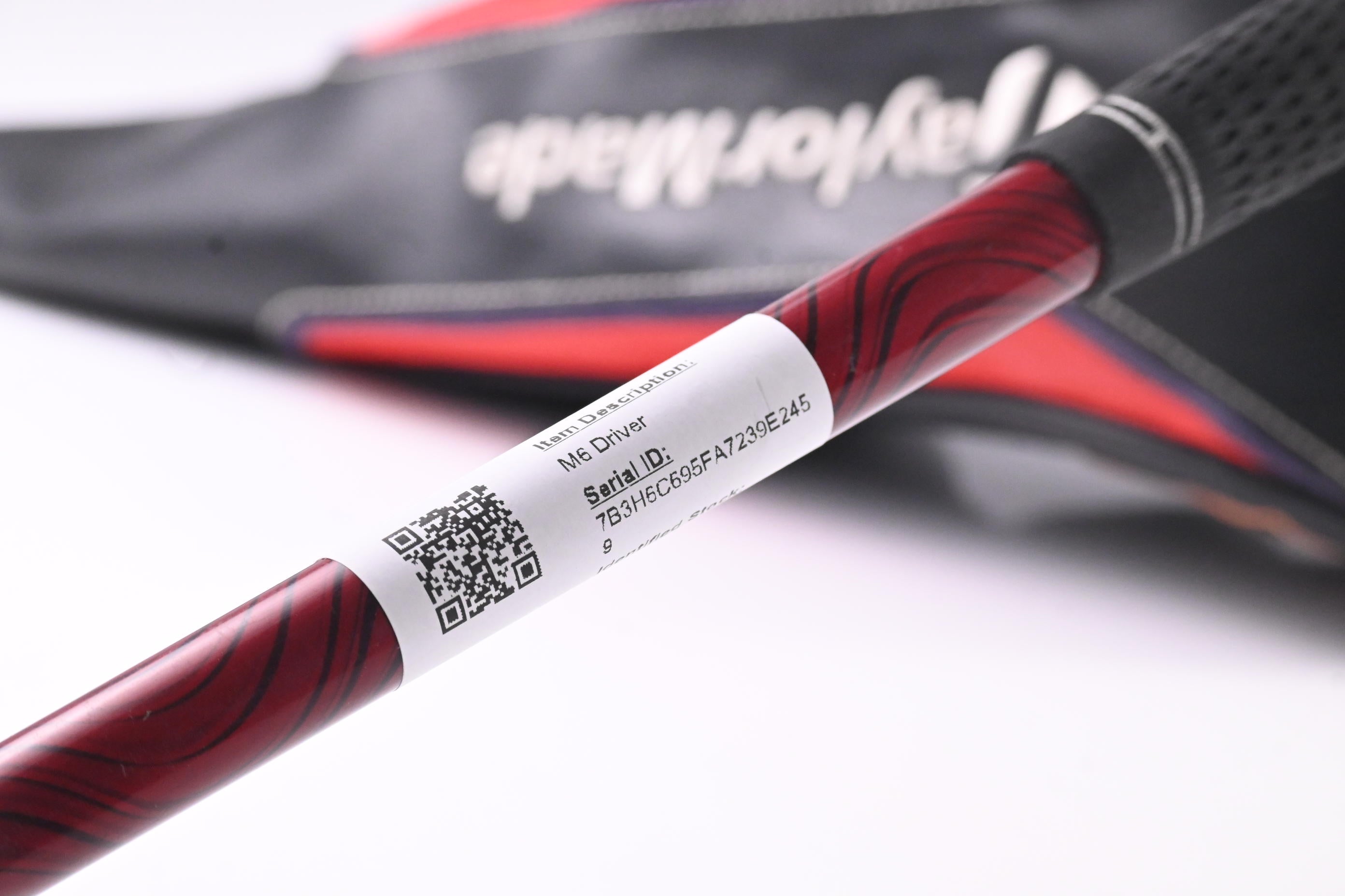 Taylormade M6 D-Type Driver / 10.5 Degree / Regular Flex Evenflow Red 45 Shaft