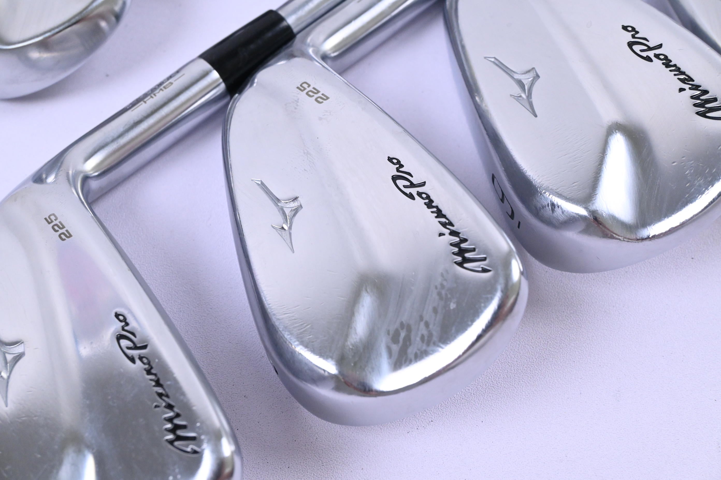 Mizuno Pro 225 Irons / 3-PW+GW / Stiff Flex Project X LS 120 Shafts
