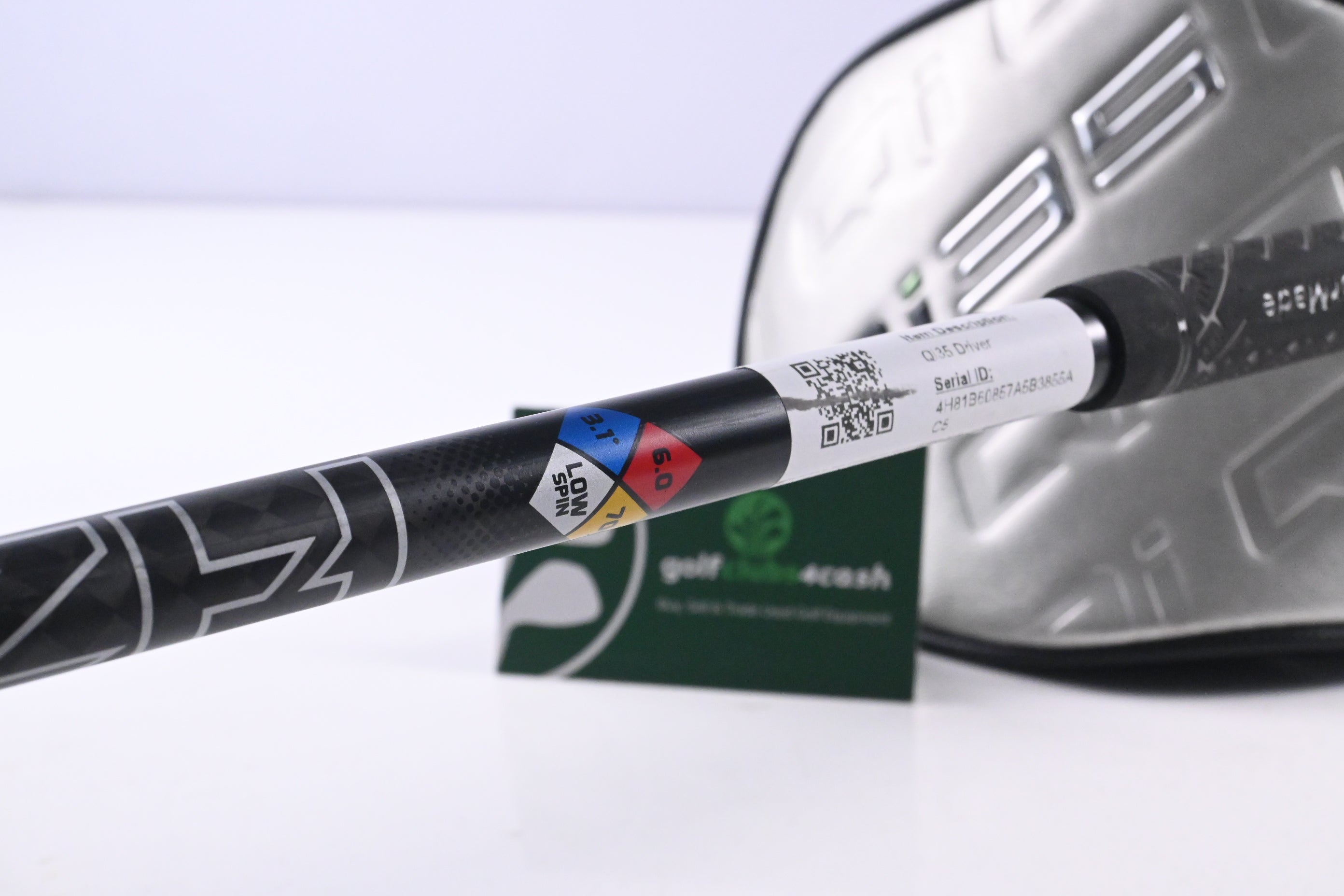 Taylormade Qi35 Driver / 10.5 Degree / Stiff Flex HZRDUS Gen 5 Black 70