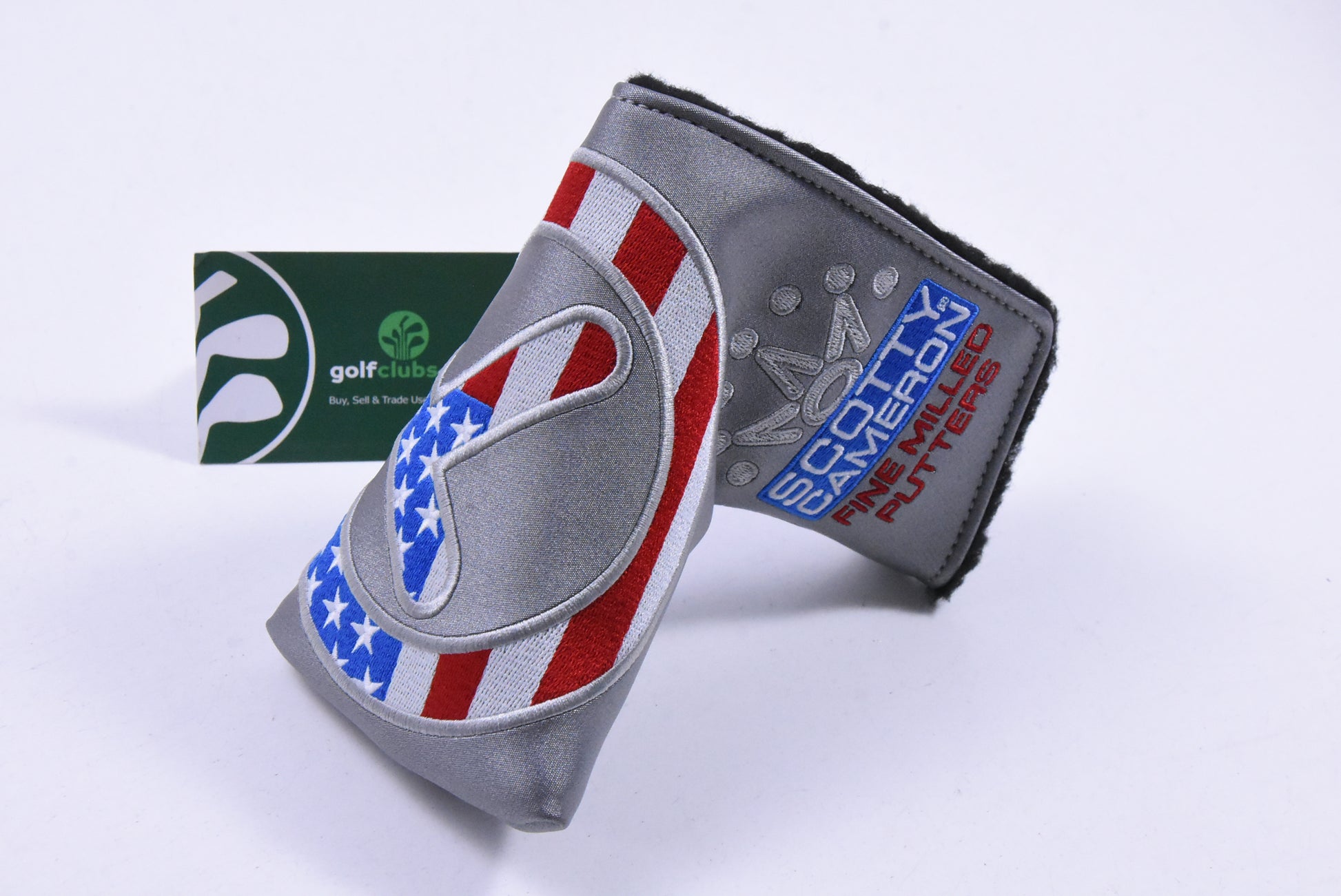 Scotty Cameron Circle T Industrial USA Putter Cover / Mid-Mallet / Silver