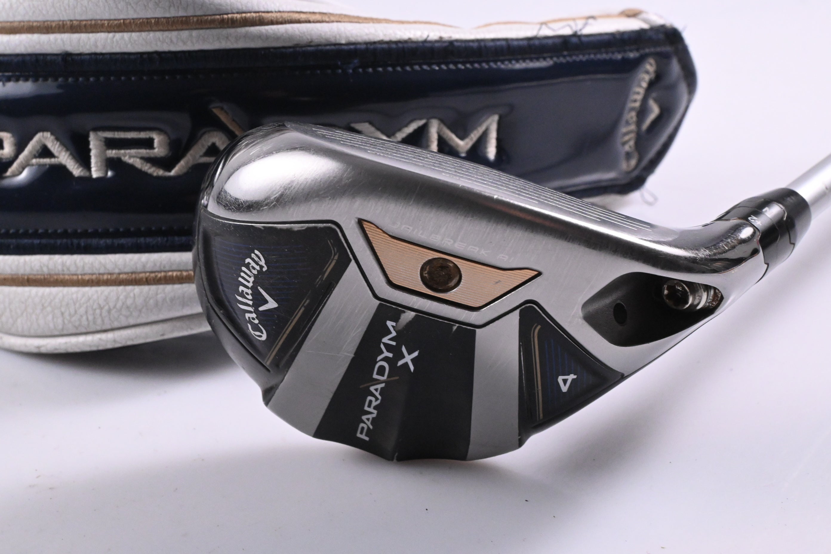 Callaway Paradym X #4 Hybrid / 21 Degree / Senior Flex Aldila Ascent PL 50 Shaft
