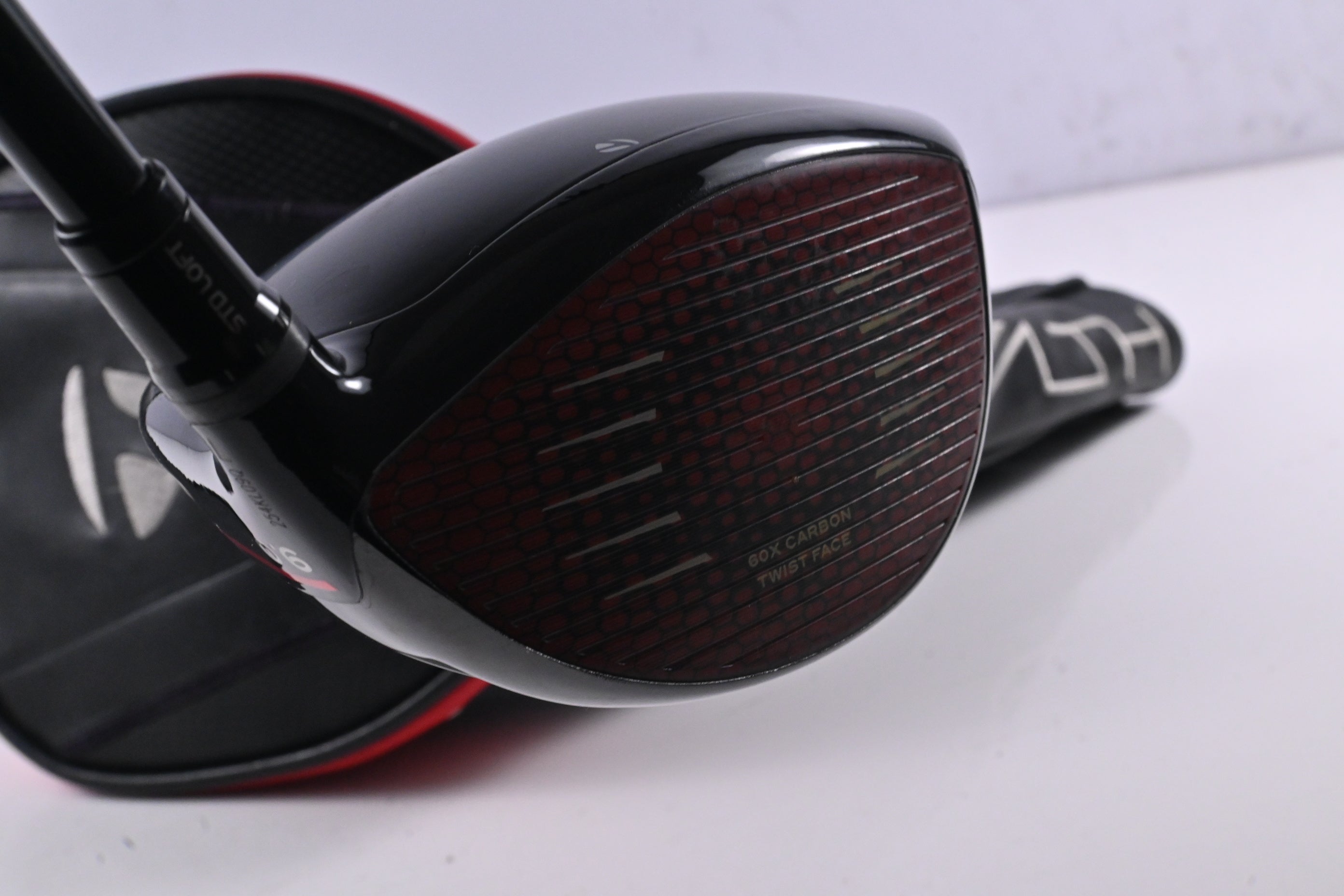 Left Hand Taylormade Stealth Plus Driver / 9 Degree / Regular Flex HZRDUS Smoke