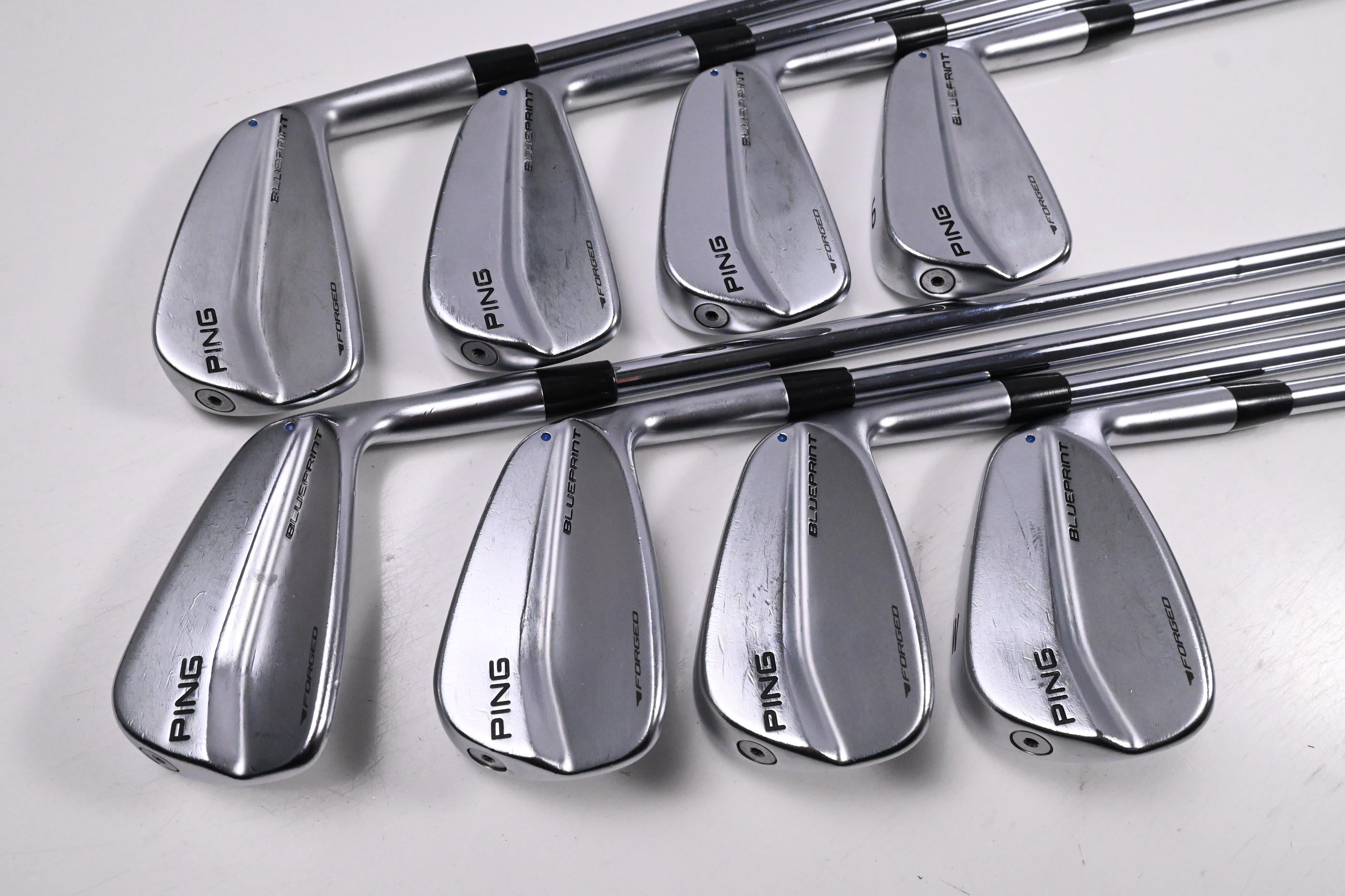 Ping Blueprint Irons / 3-PW / Blue Dot / Stiff Flex Dynamic Gold 120 S300