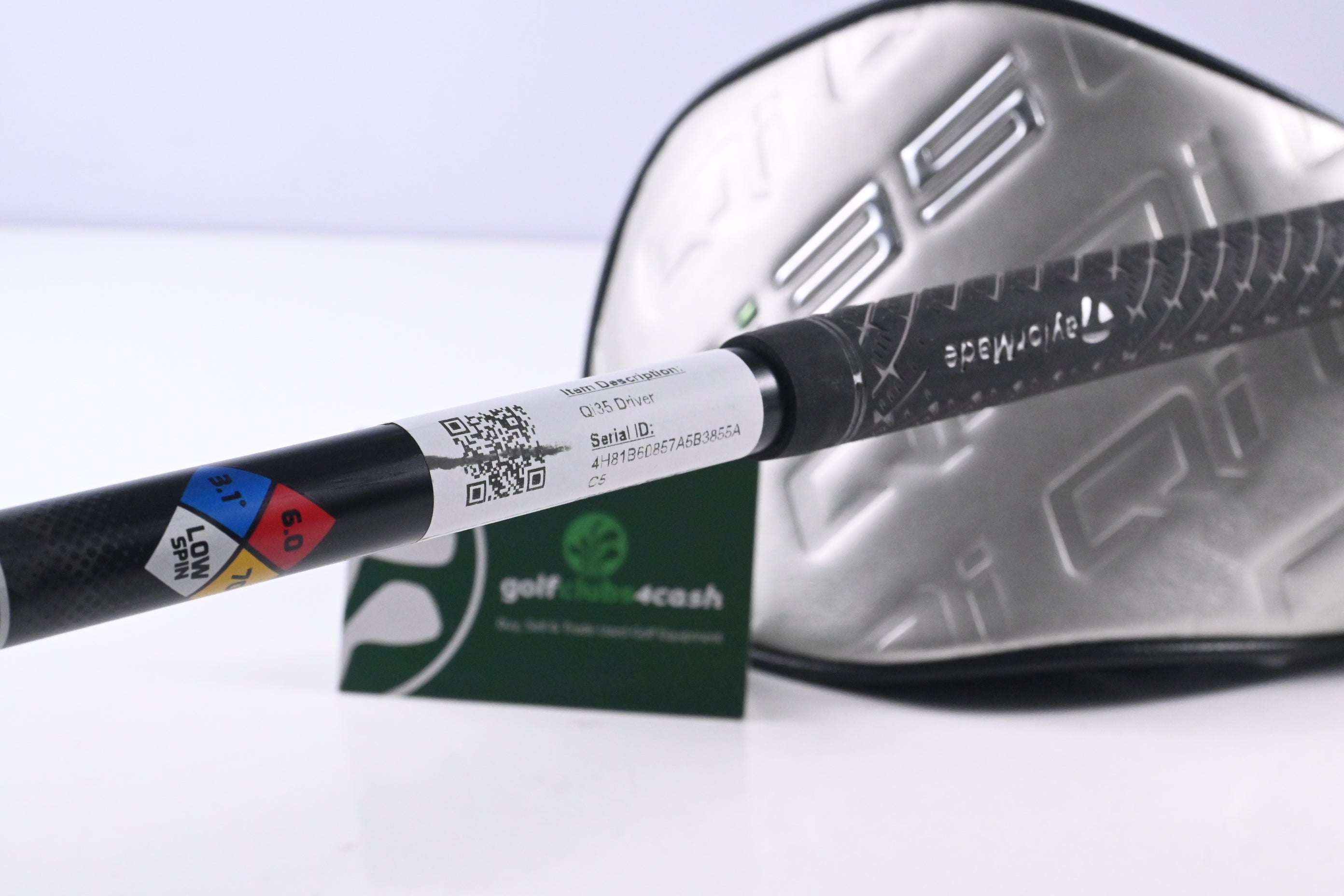 Taylormade Qi35 Driver / 10.5 Degree / Stiff Flex HZRDUS Gen 5 Black 70