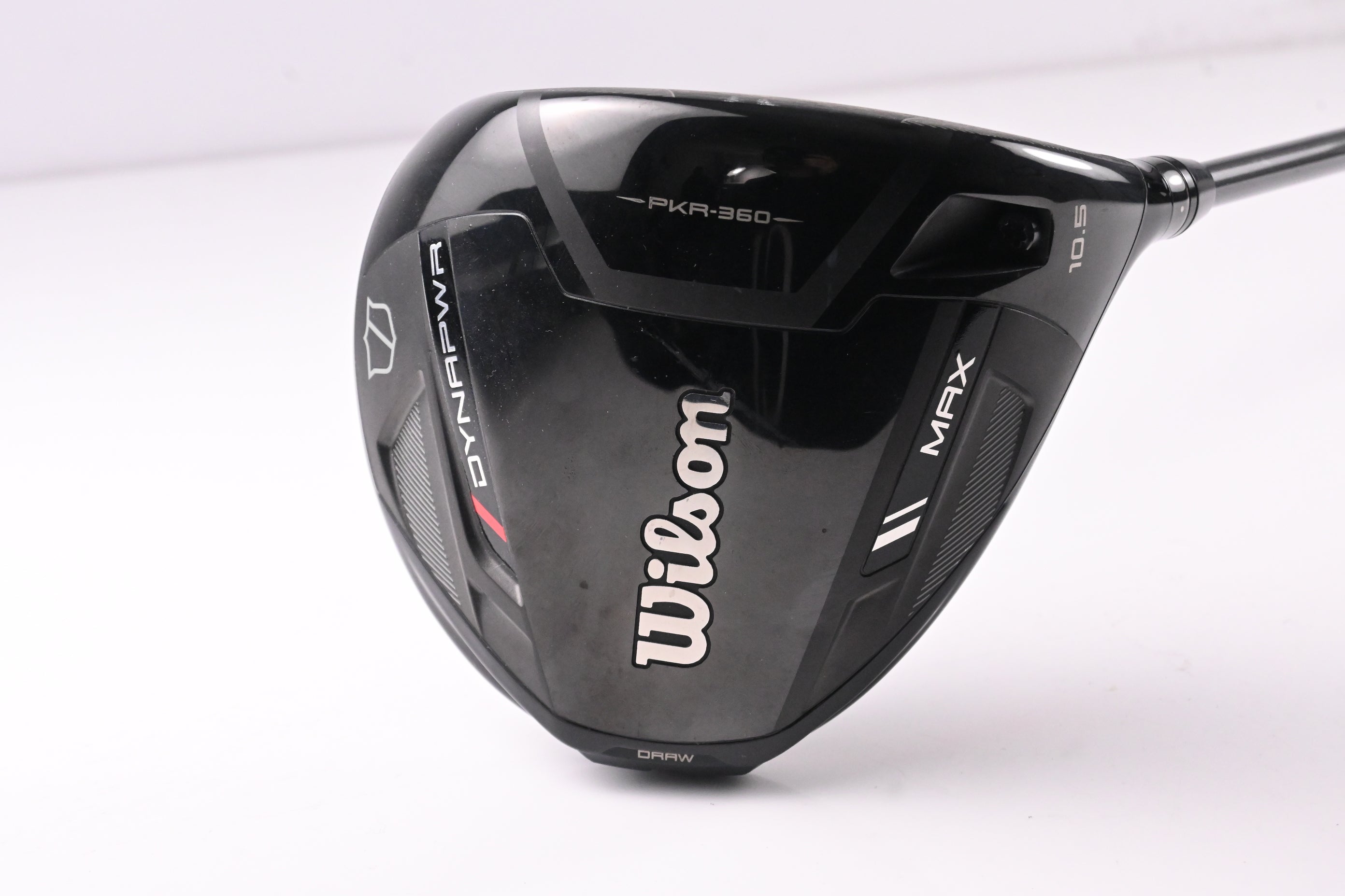 Wilson DYNAPWR 2025 Max Driver / 10.5 Degree / Stiff Flex Evenflow Riptide 50