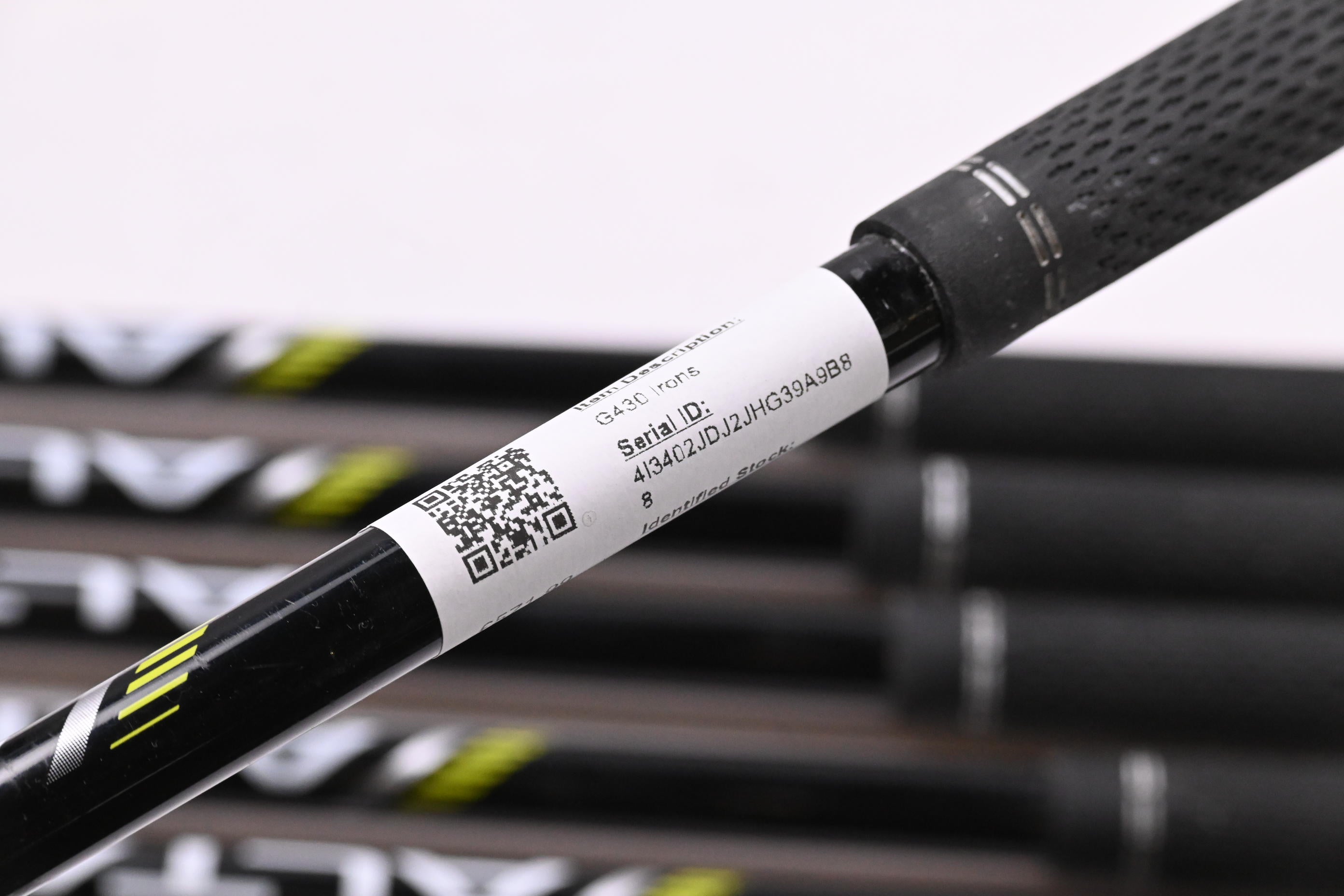 Ping G430 Irons / 5-PW / Blue Dot / Regular Flex Ping Alta CB Black Shafts