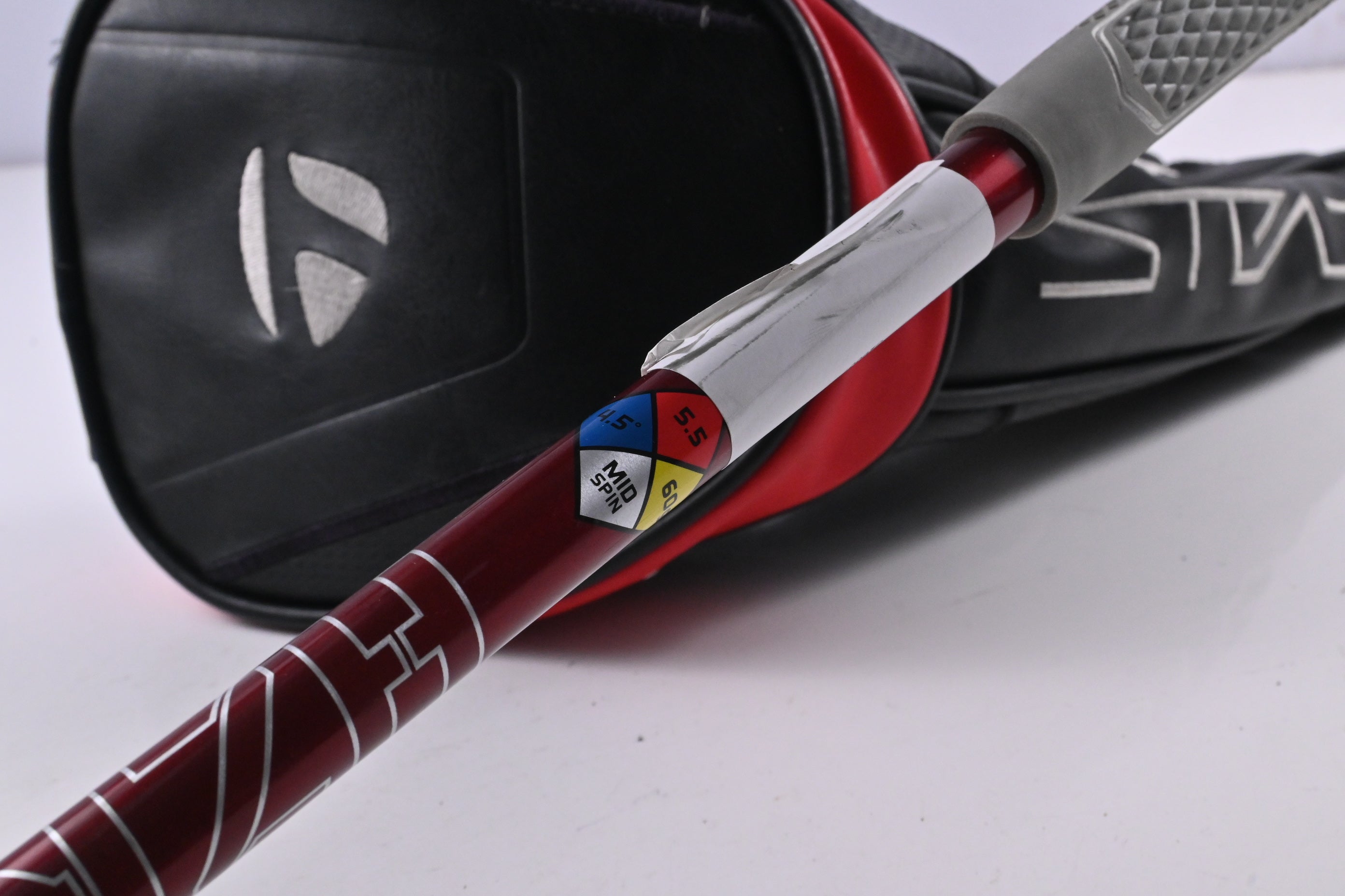 Left Hand Taylormade Stealth Plus Driver / 9 Degree / Regular Flex HZRDUS Smoke