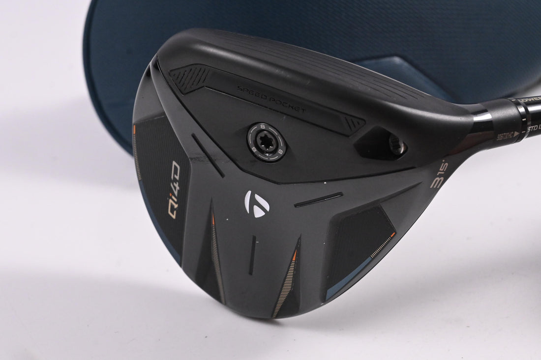 Taylormade Qi4D #3 Wood / 15 Degree / Stiff Flex REAX 65 Shaft