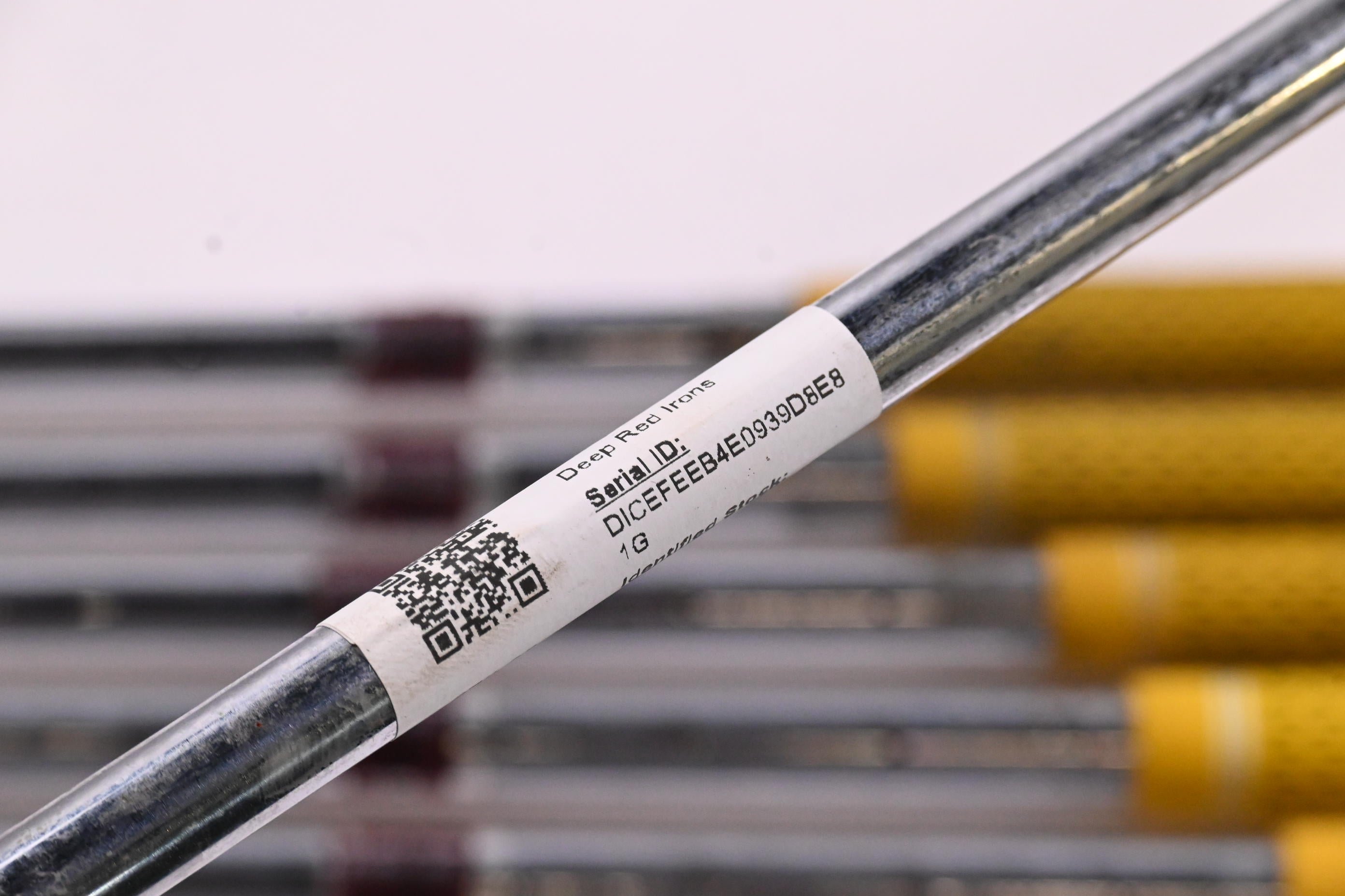 Wilson Deep Red Irons / 2-8i / Regular Flex Wilson Shafts