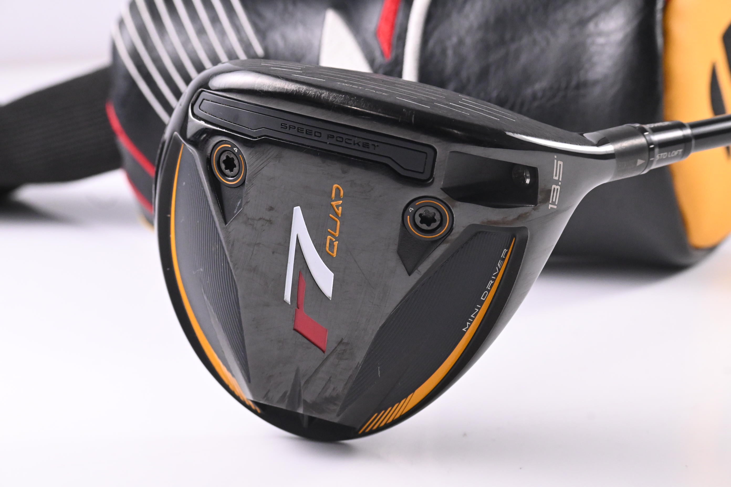 Taylormade R7 Quad Mini Driver / 13.5 Degree / Stiff Flex Speeder 6 Shaft