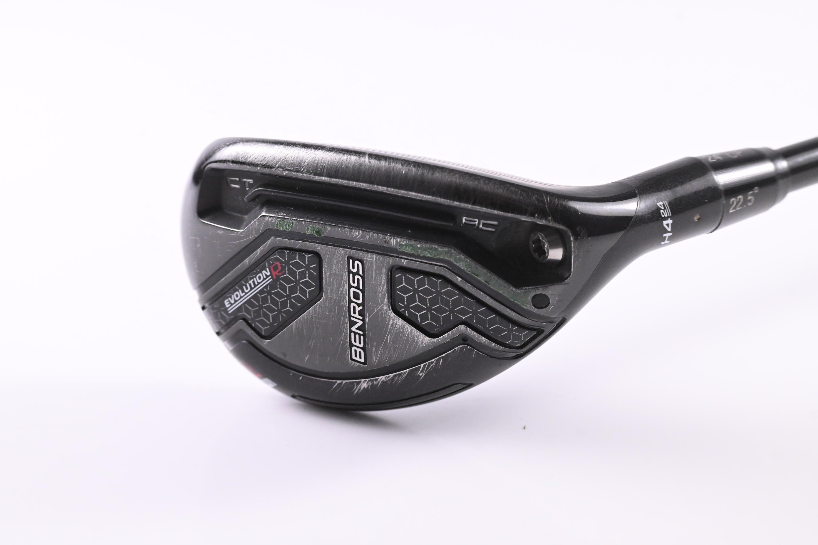 Benross Evolution R #4 Hybrid / 24 Degree / Stiff Flex Kuro Kage Black 70 Shaft
